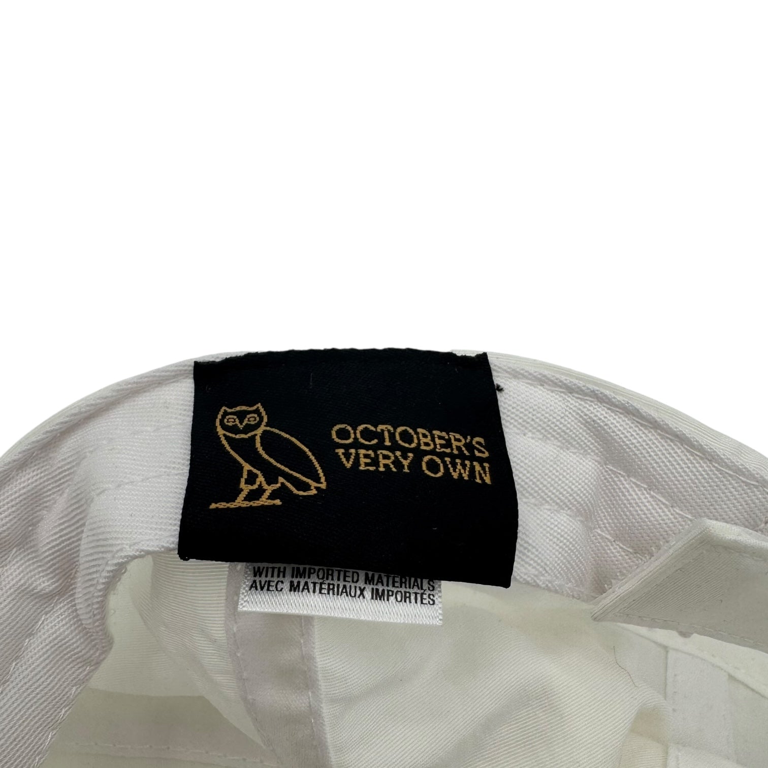 OVO Owl Square Logo Cap White