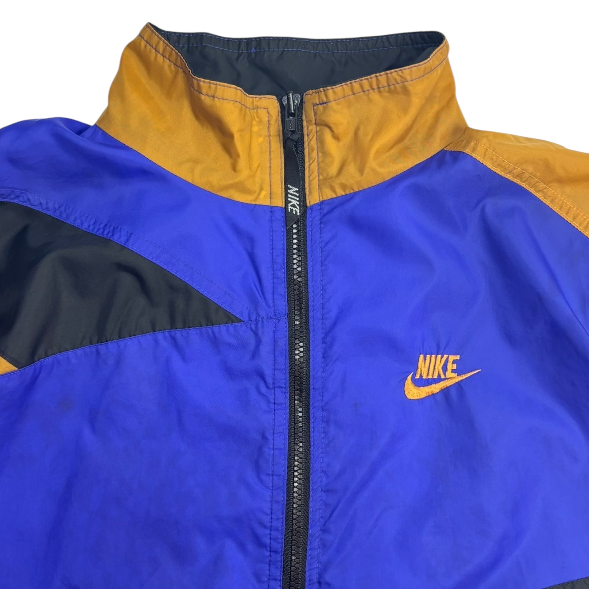 Vintage 90s Nike Color Block Windbreaker Jacket