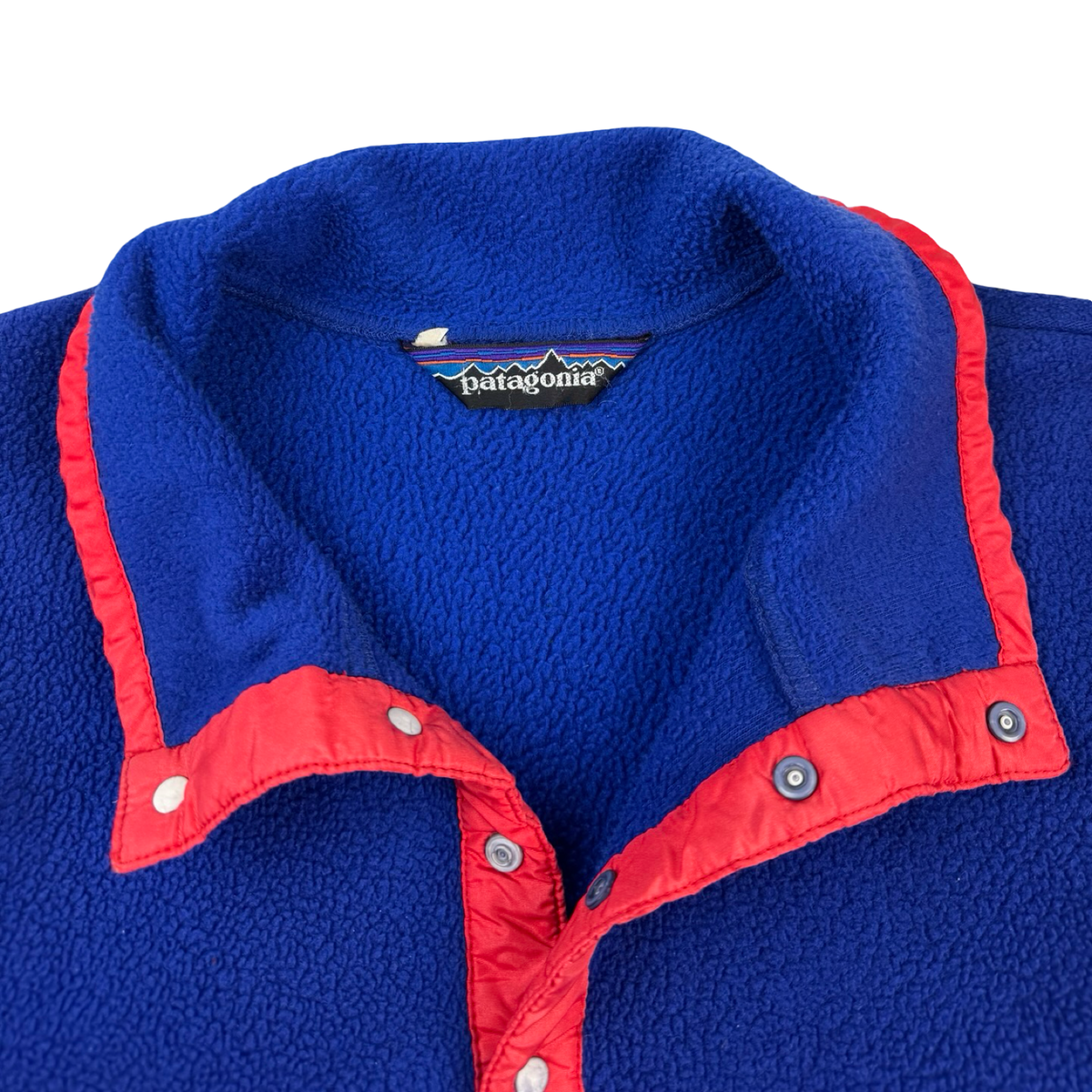 Vintage ‘90s Patagonia Made In Canada T-Snap Fleece Blue
