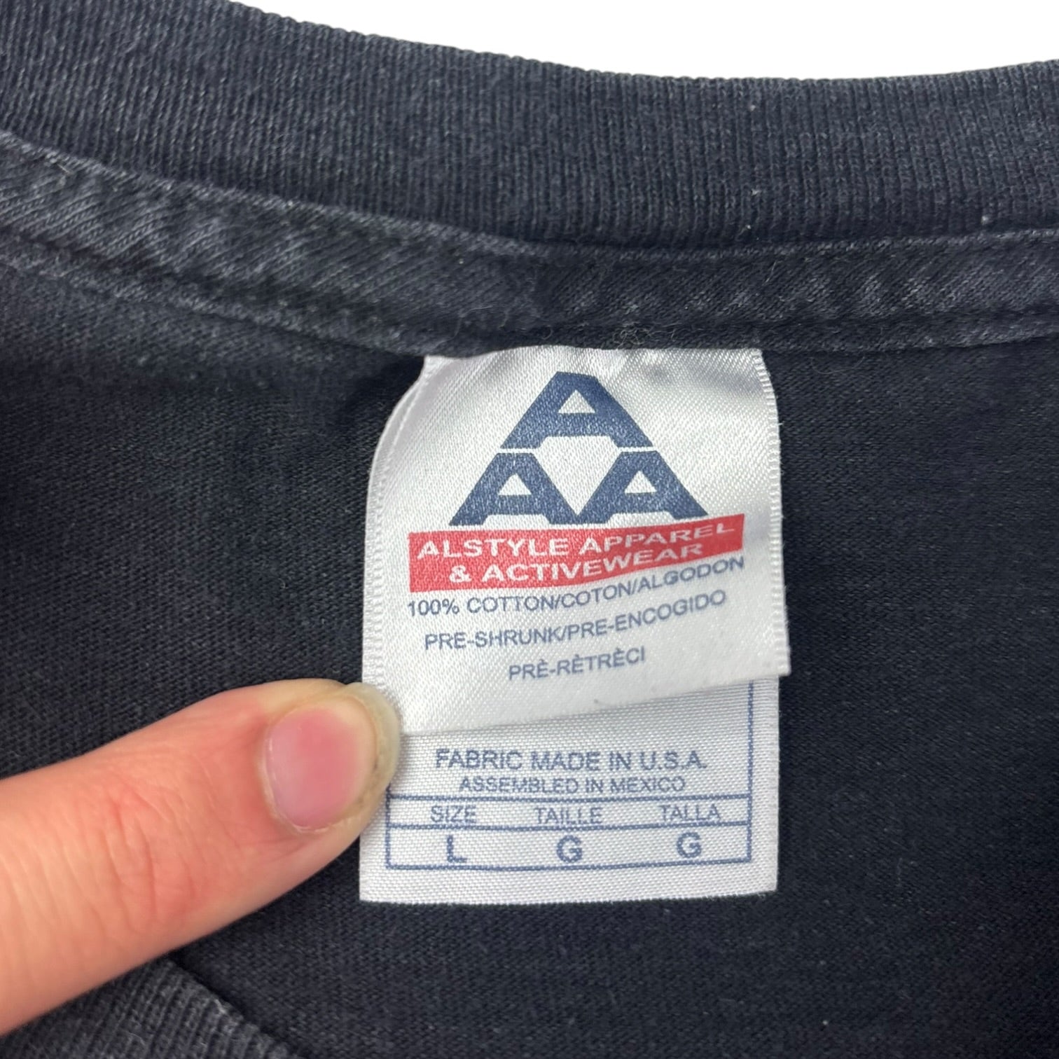 Vintage Metallica Soft Skull L/S T-Shirt Black