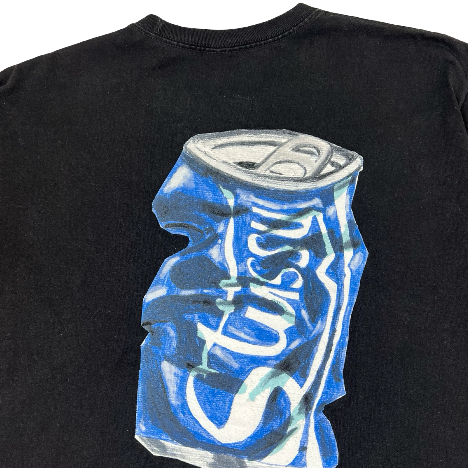 Stussy Soda Can T-Shirt Black