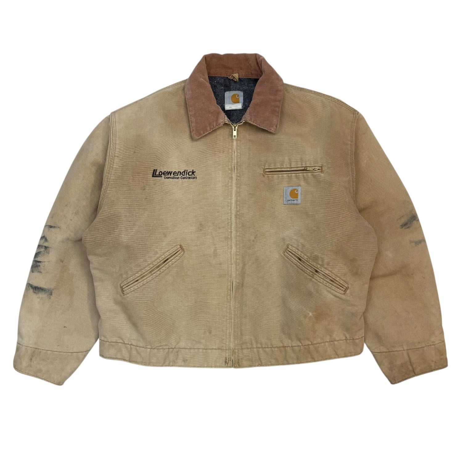 Vintage Carhartt Detroit Jacket Tan