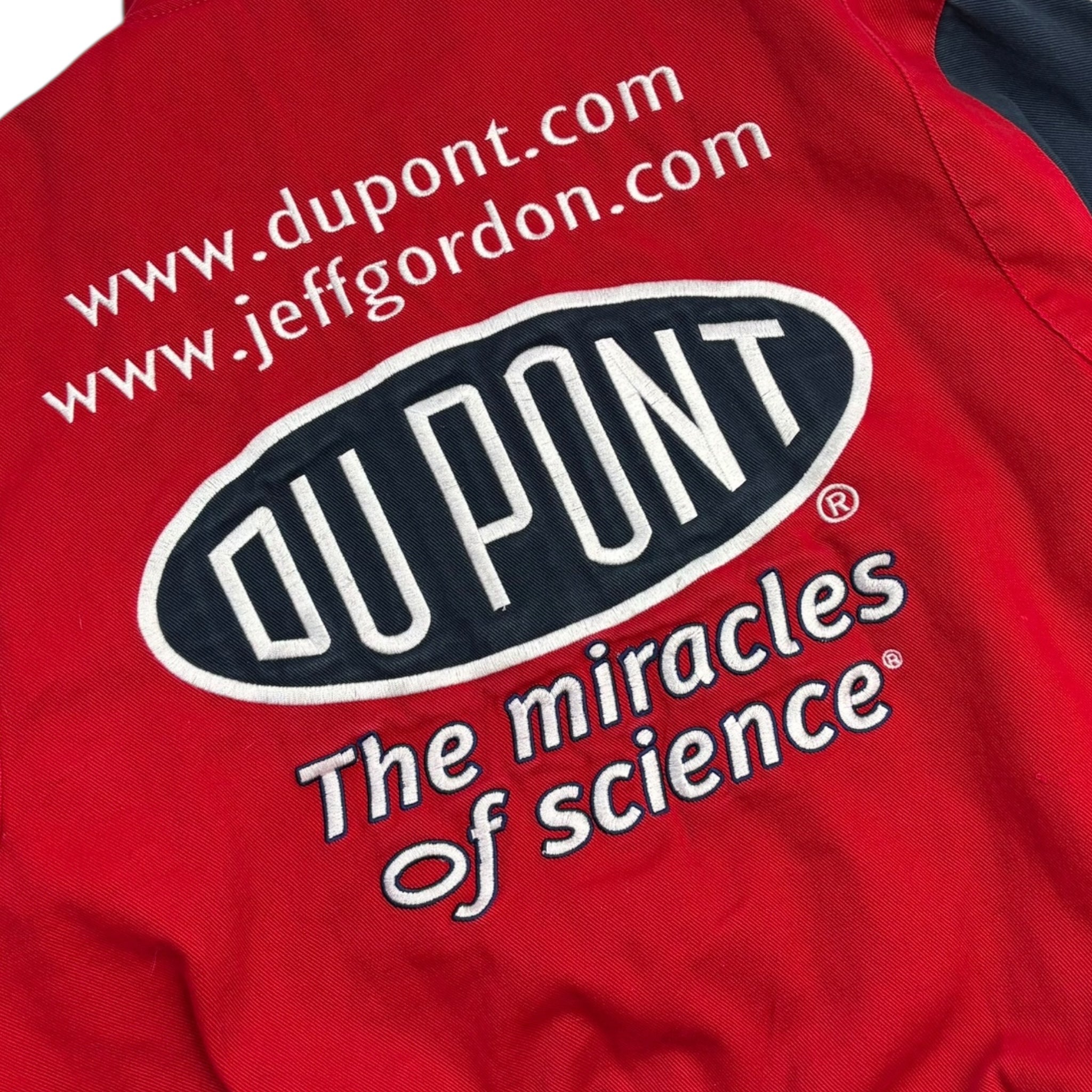 Vintage DuPont Jeff Gordon NASCAR Racing Jacket