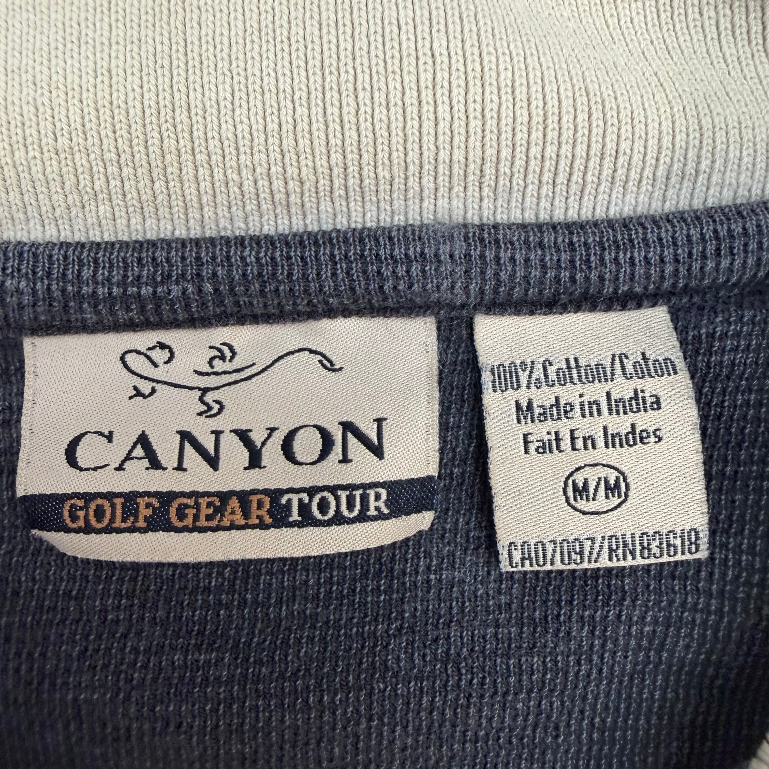 Vintage Canyon Golf Gear Tour Polo Beige