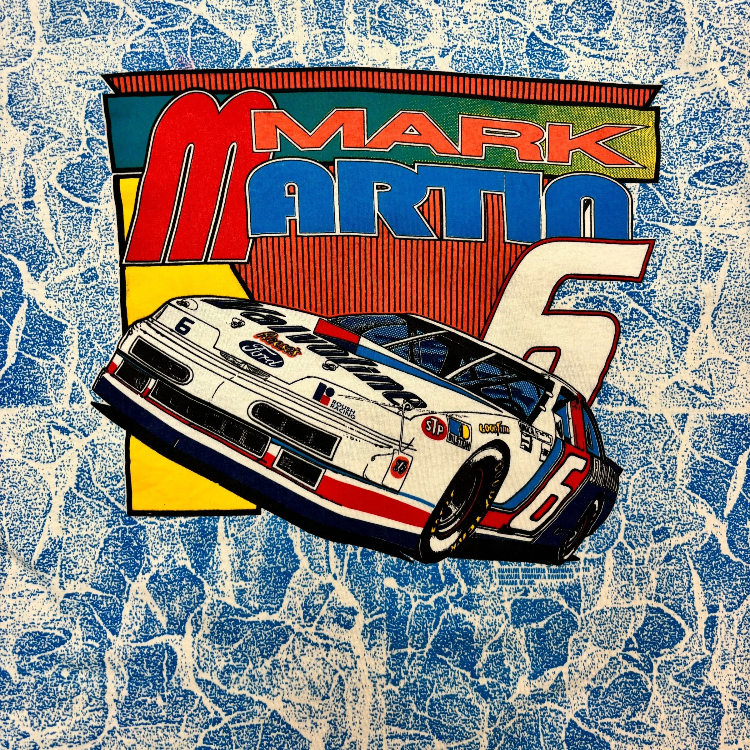 Vintage Mark Martin Valvoline Performance Team Tee