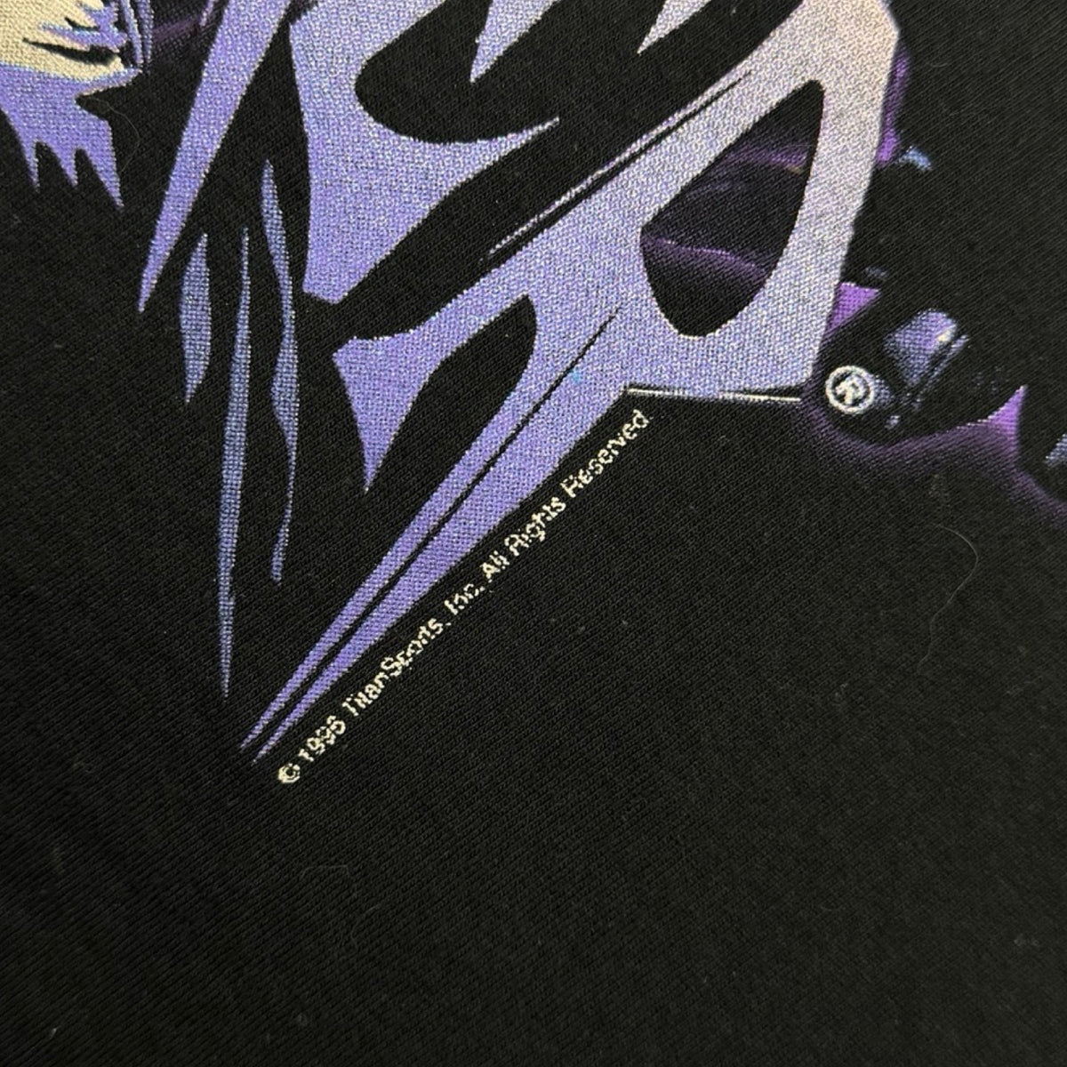 1996 WWF Undertaker T-Shirt Black