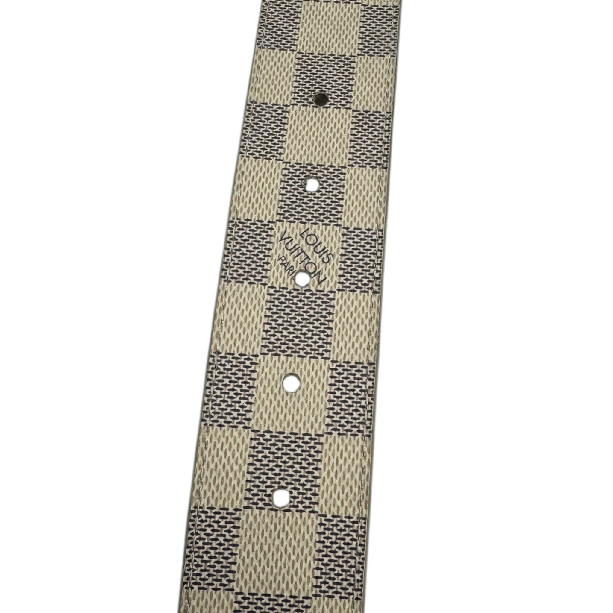 Louis Vuitton Initialed Belt Damier Azur
