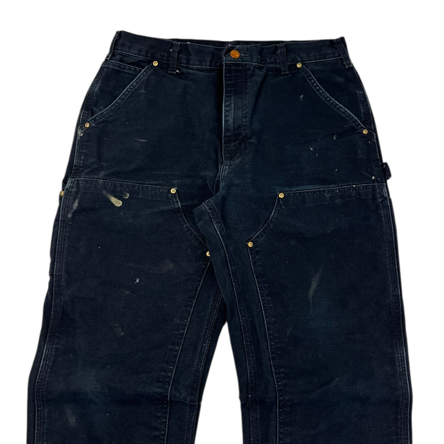 Carhartt Double Knee Work Pants Black (32)