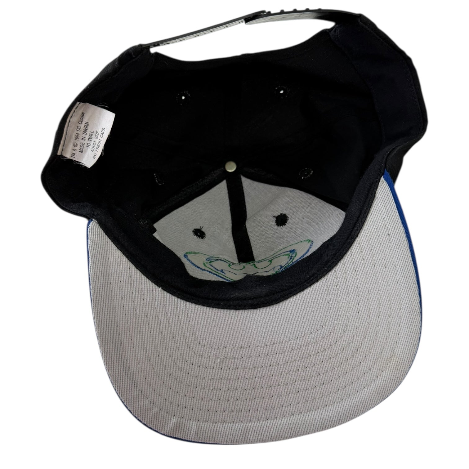 Vintage 1994 Batman Forever Snapback Hat Black