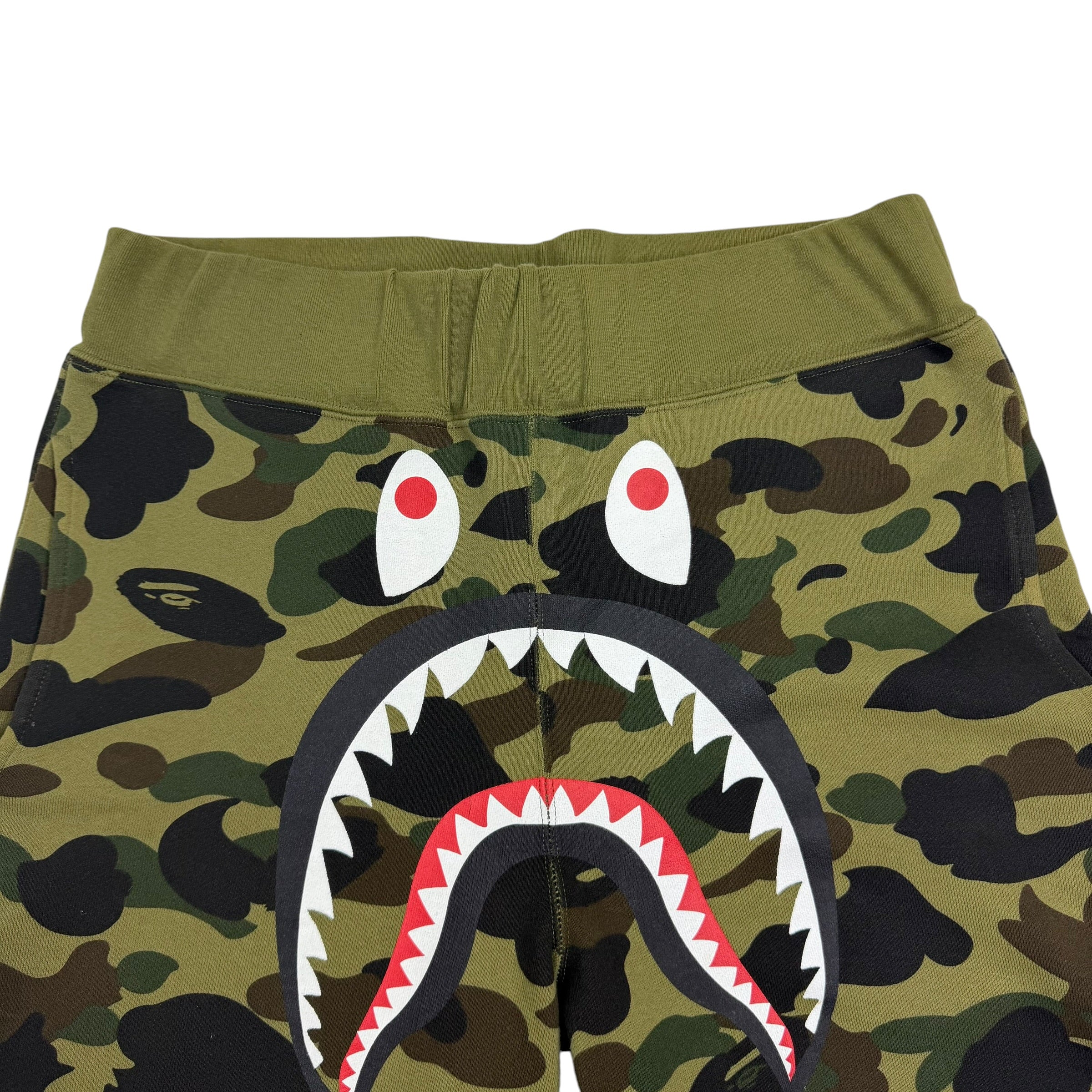 Bape 1st Shark Slim Sweatpants Camo