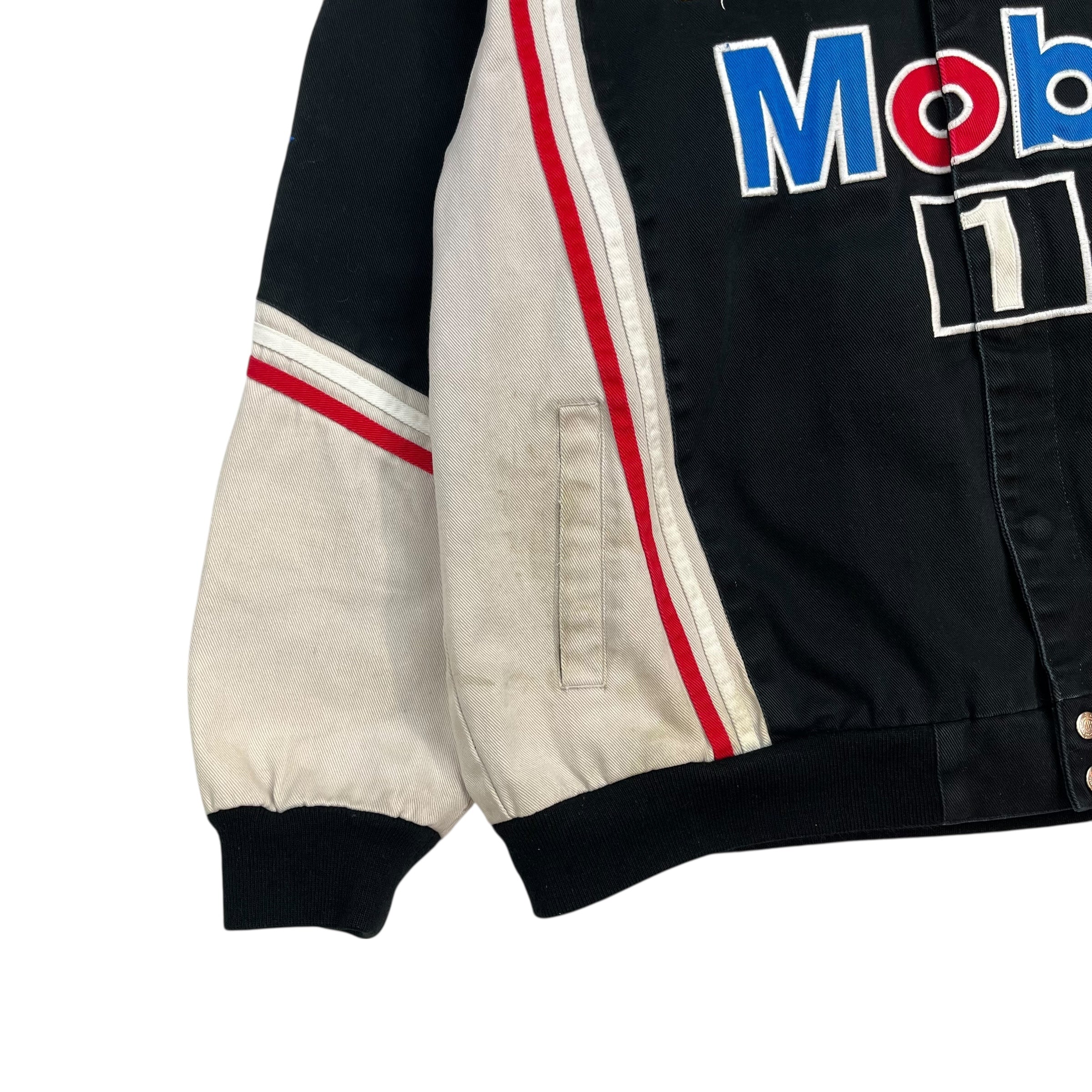 Vintage Tony Stewart NASCAR Racing Jacket Black/White