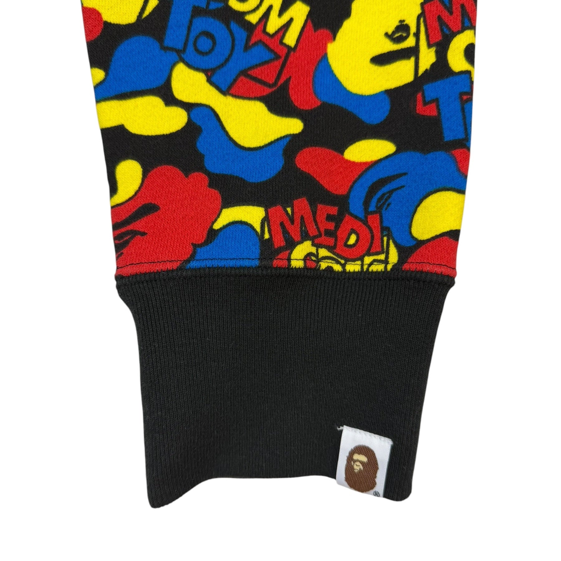 Bape x Medicom Full Zip Hoodie Multicolor