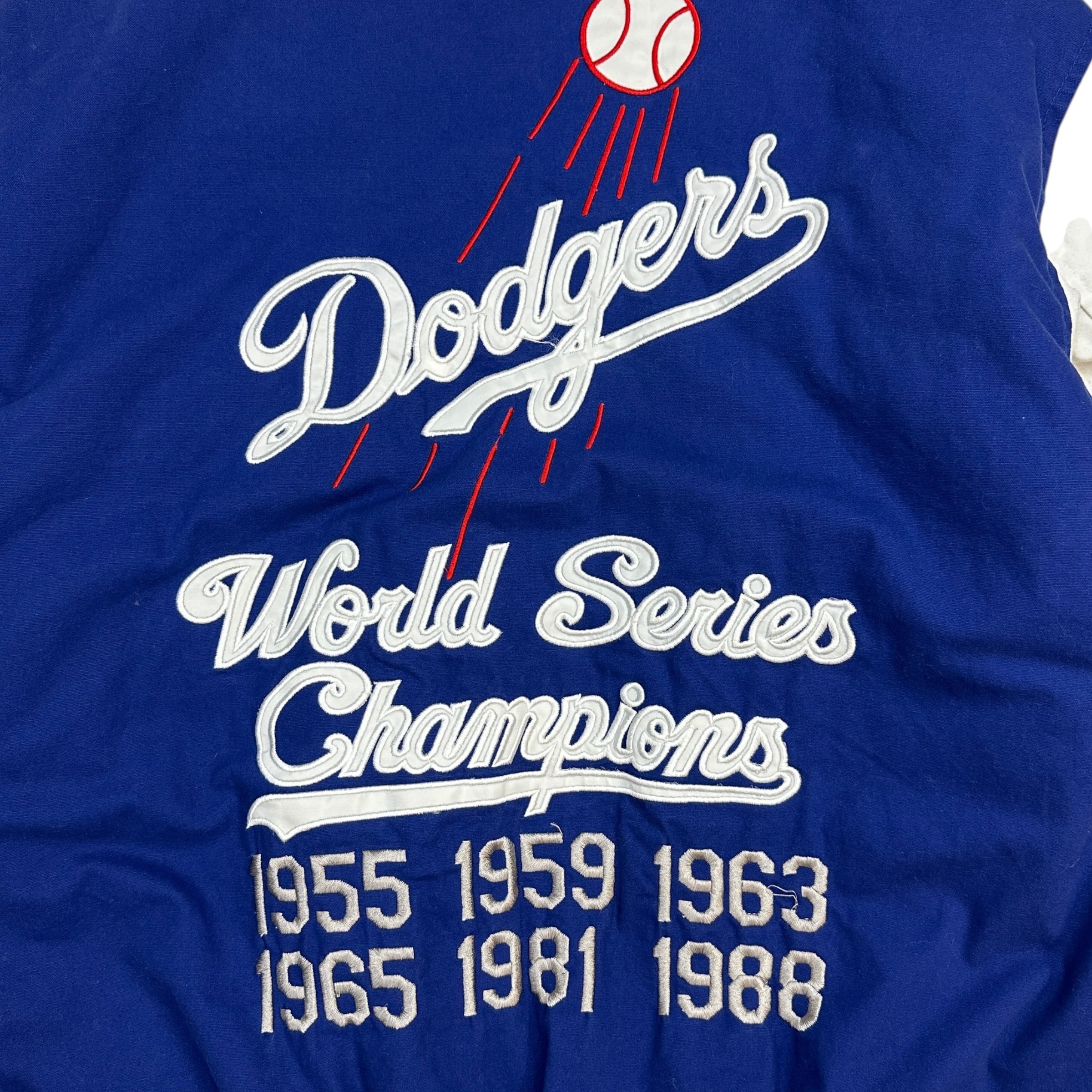 Vintage LA Dodgers World Series Champions Varsity Jacket