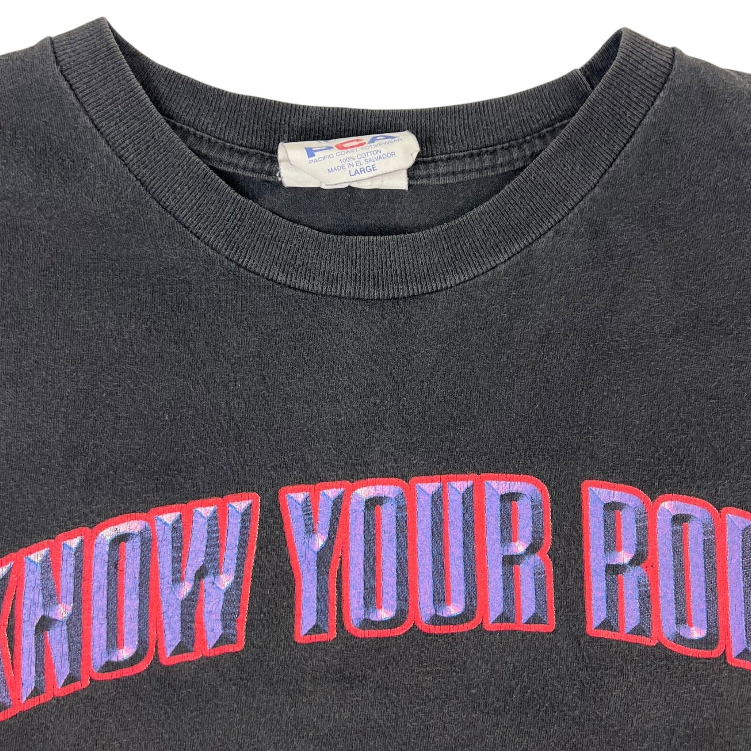 Vintage ‘99 WWF The Rock “People’s Champion” T-Shirt Black