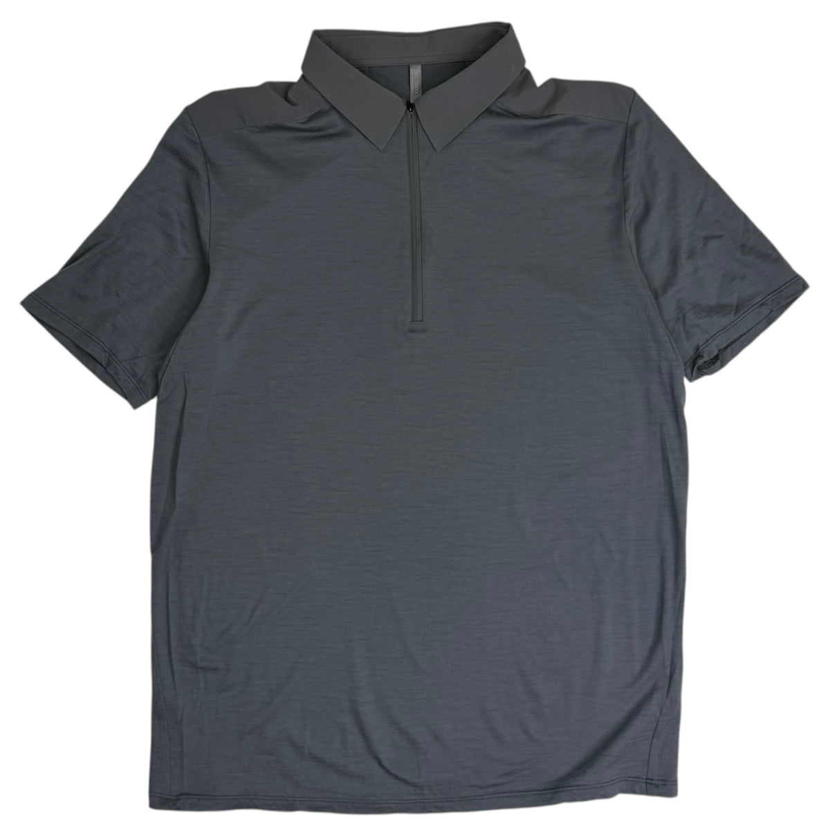 Arcteryx Veilance Frame Short Sleeve Polo Grey