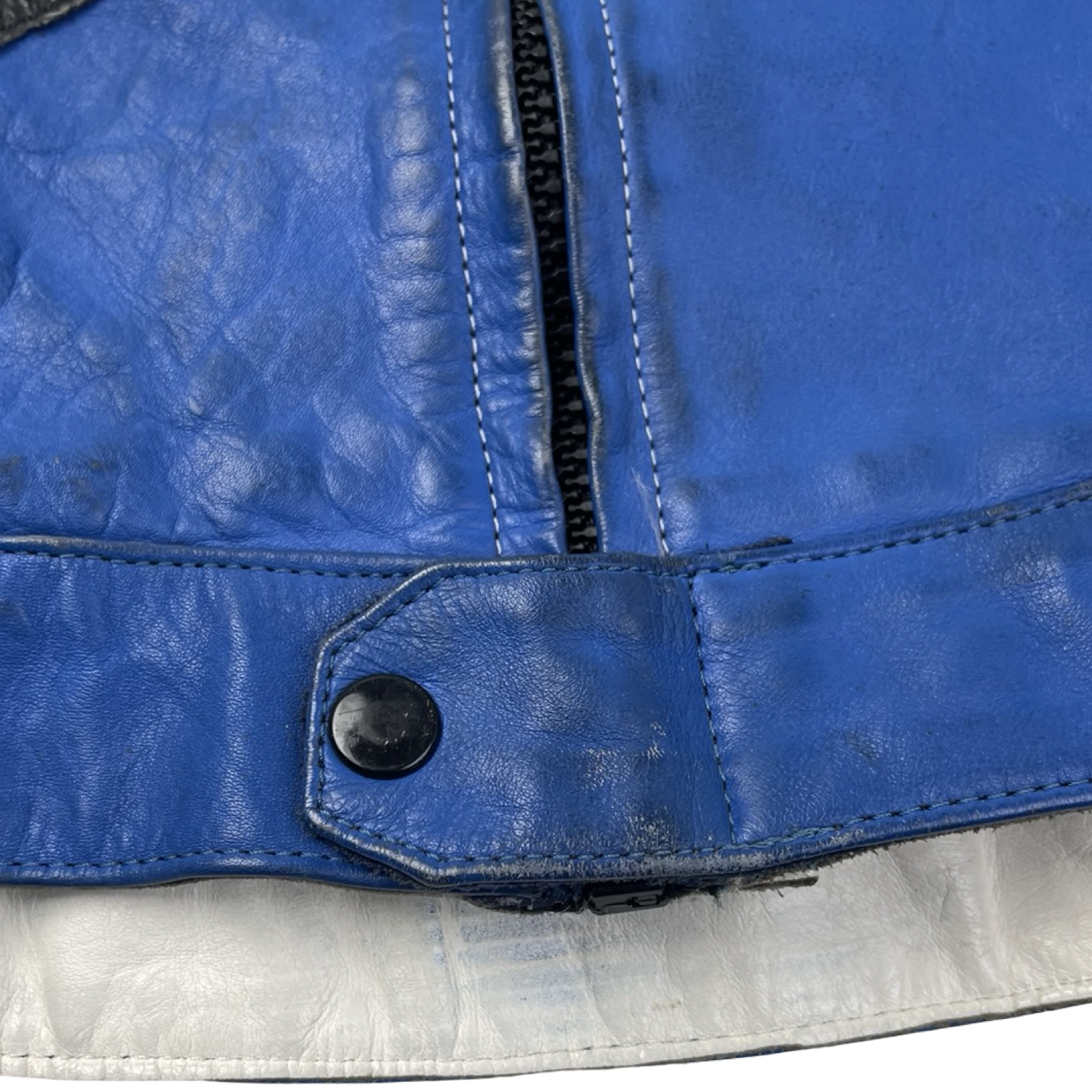 Vintage Road Gear Cowhide Moto Jacket