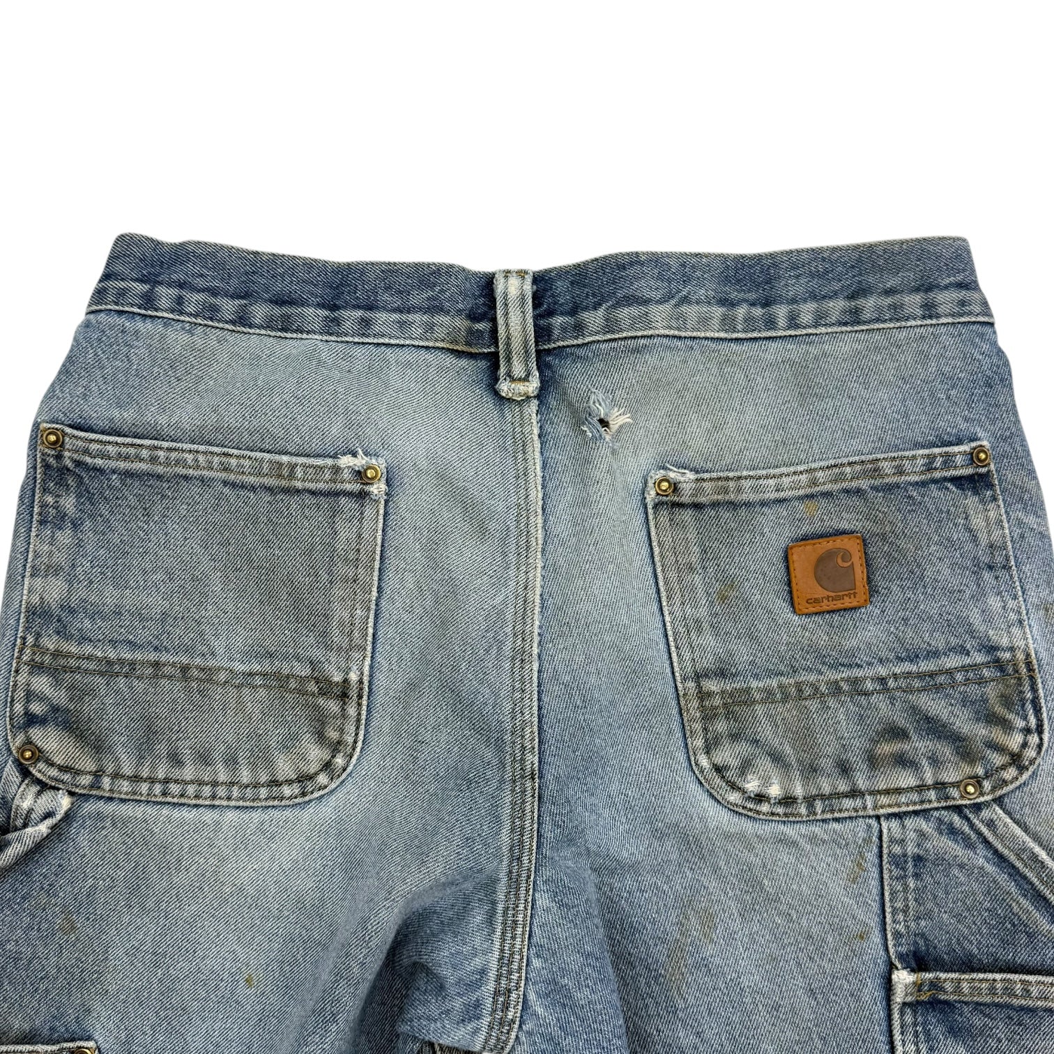 Vintage Carhartt Denim Double Knee Pants Medium Wash