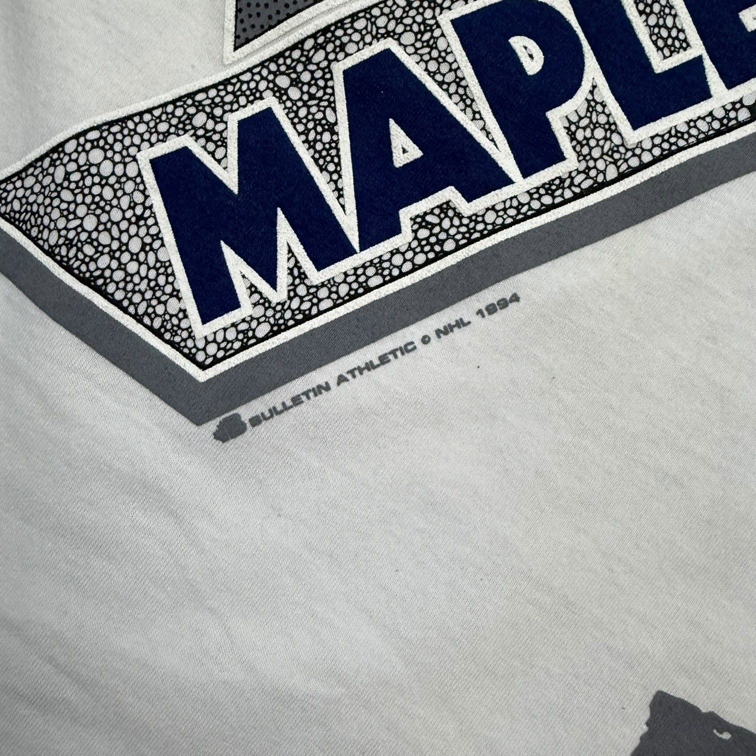 1994 Bulletin Toronto Maple Leafs AOP Tee Grey