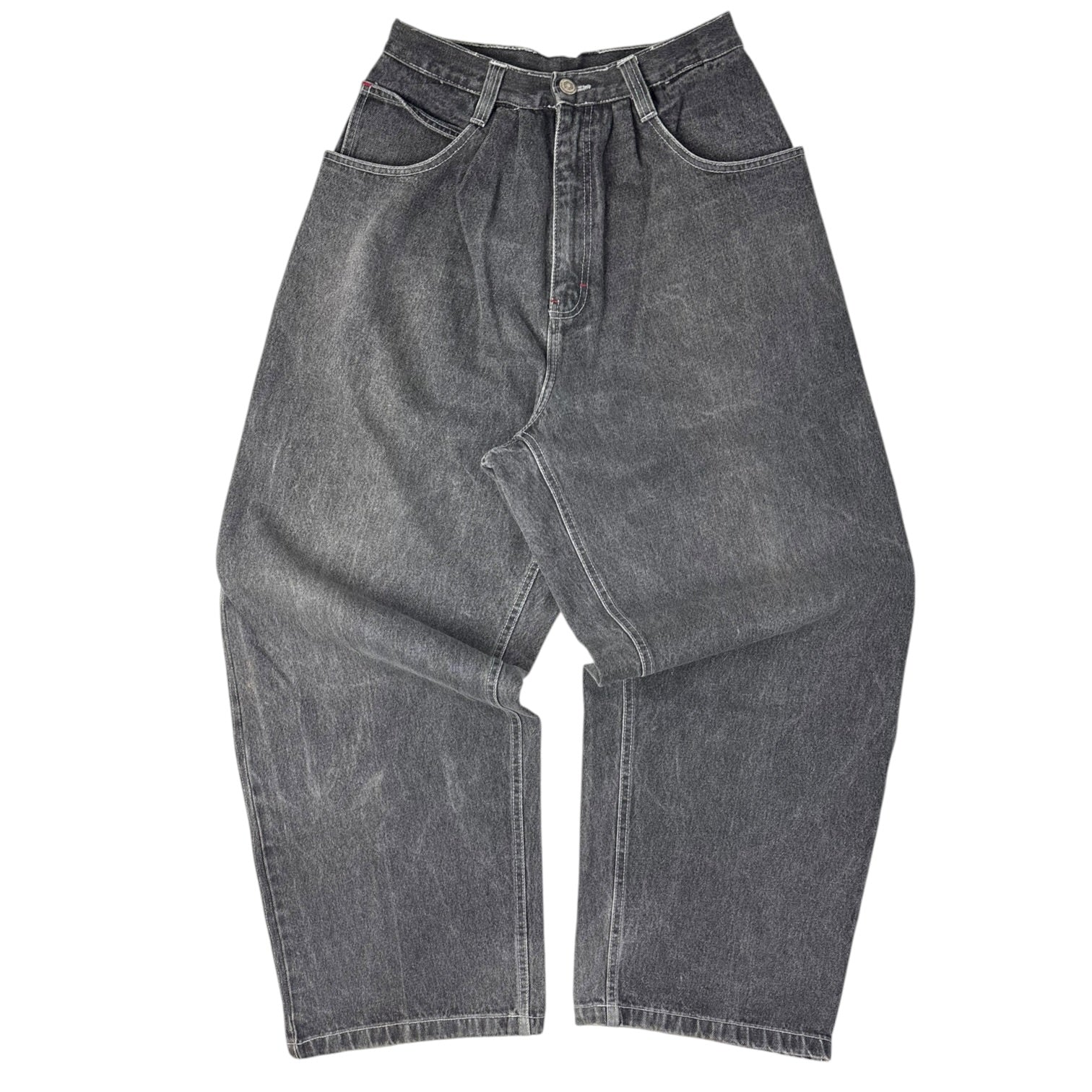Vintage Y2K South Pole Baggy Jeans Light Washed Grey