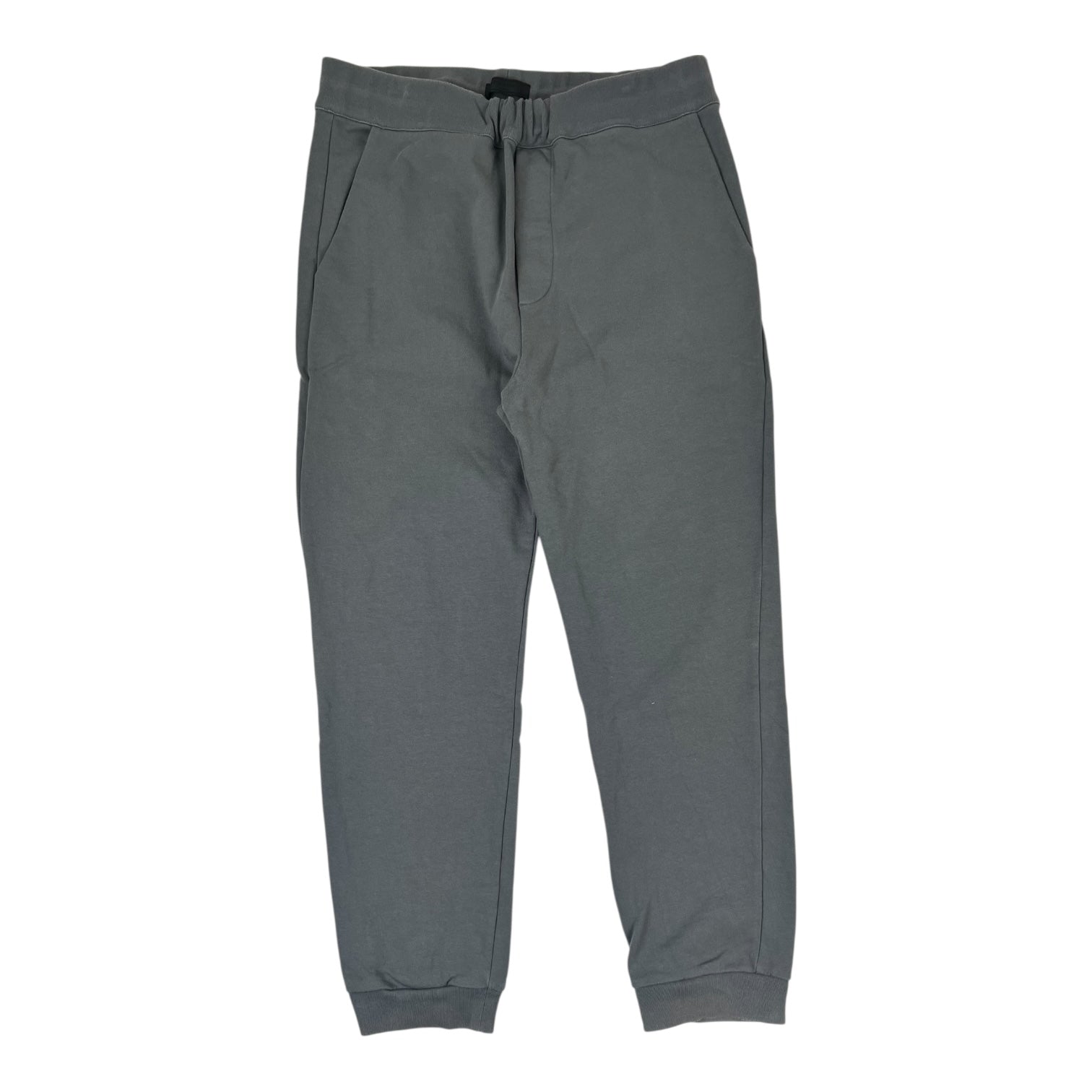 Prada Cotton Fleece Joggers Dark Grey
