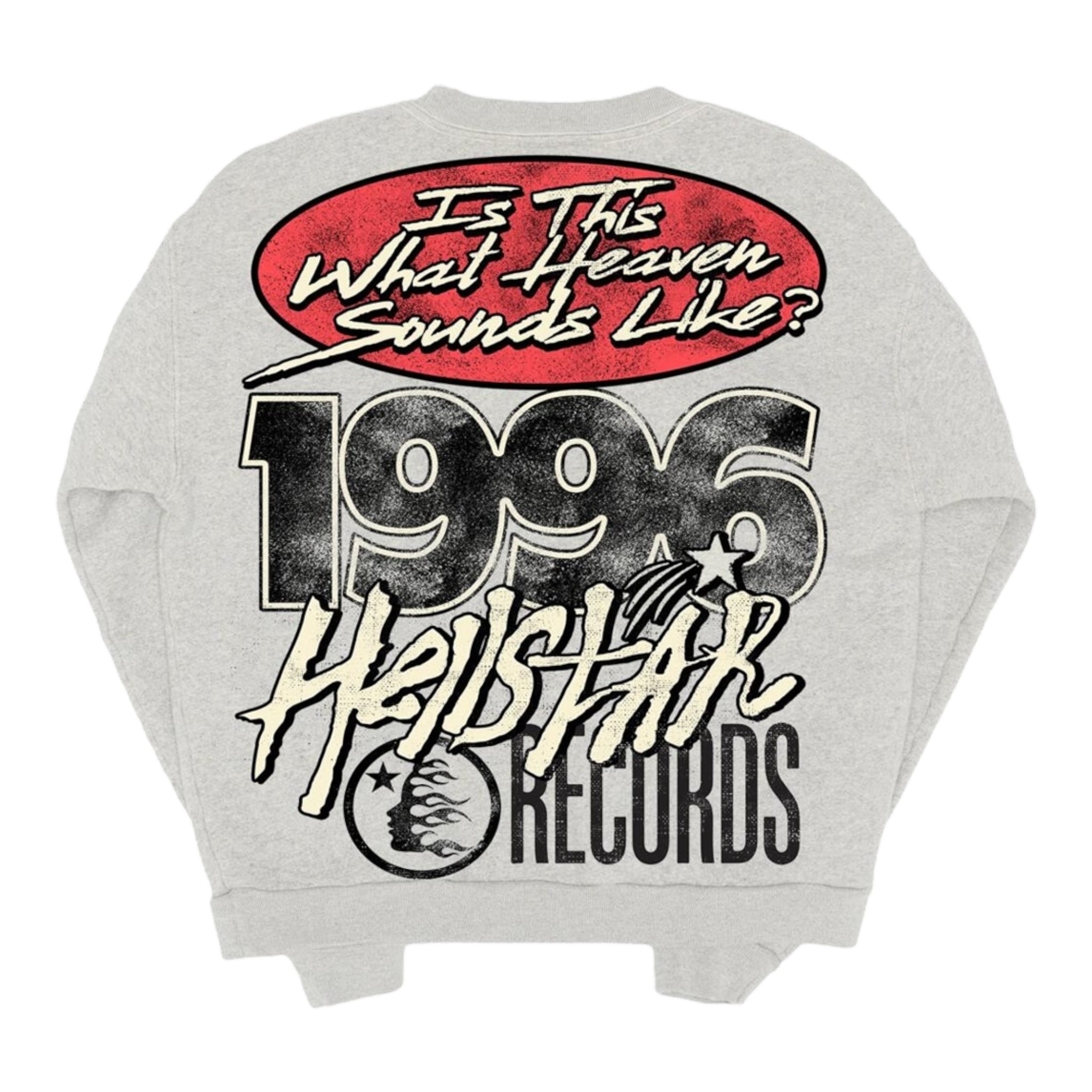 Hellstar Records Crewneck Heather Grey