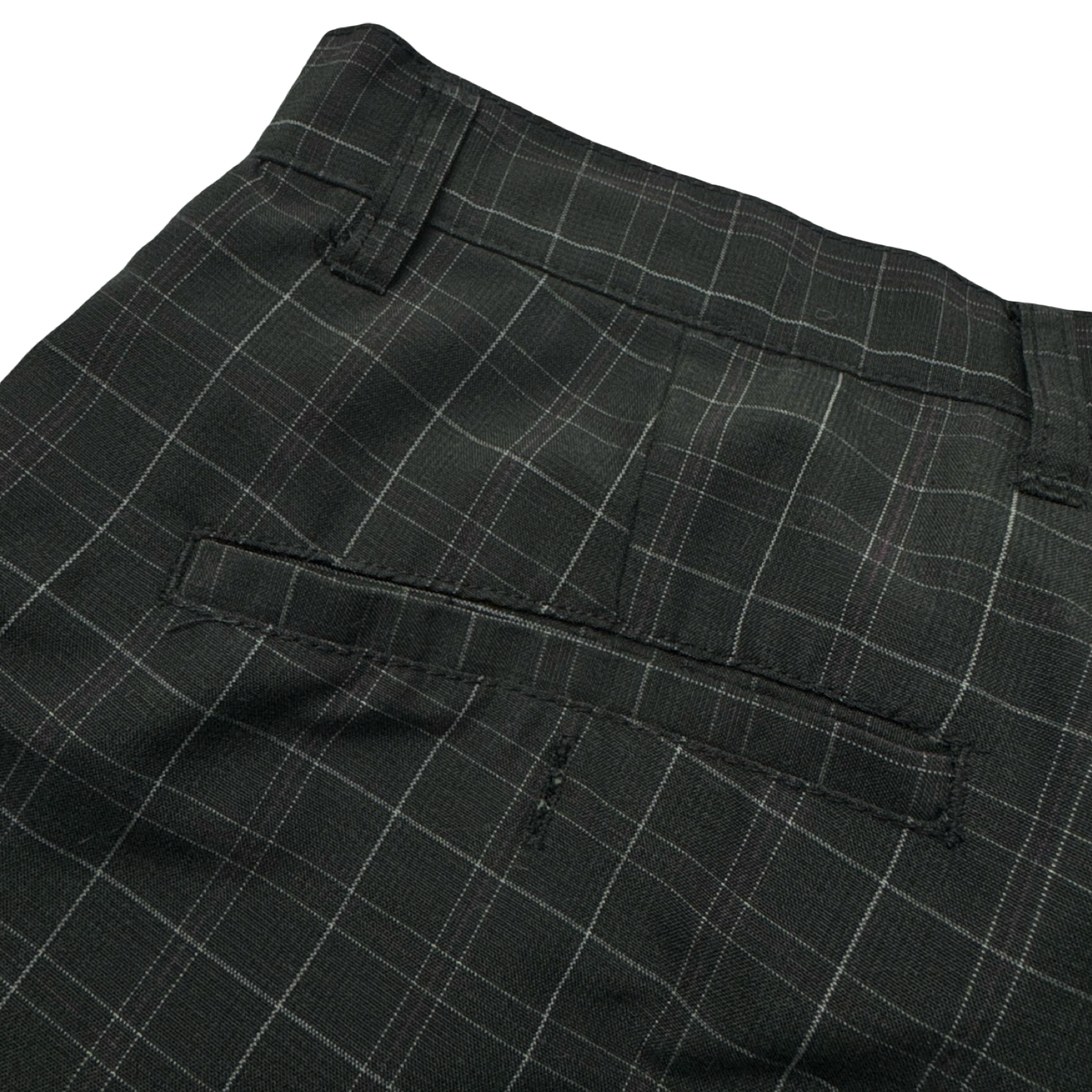 Vintage Y2K Ripzone Shorts Black Tartan