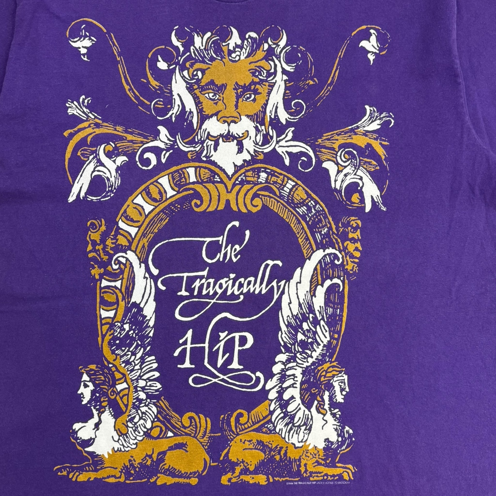 1994 Tragically Hip T-Shirt Purple