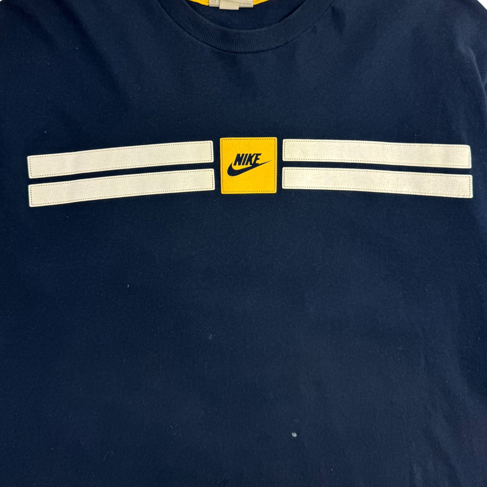 Vintage Y2K Nike Raised Stripe Box Longsleeve