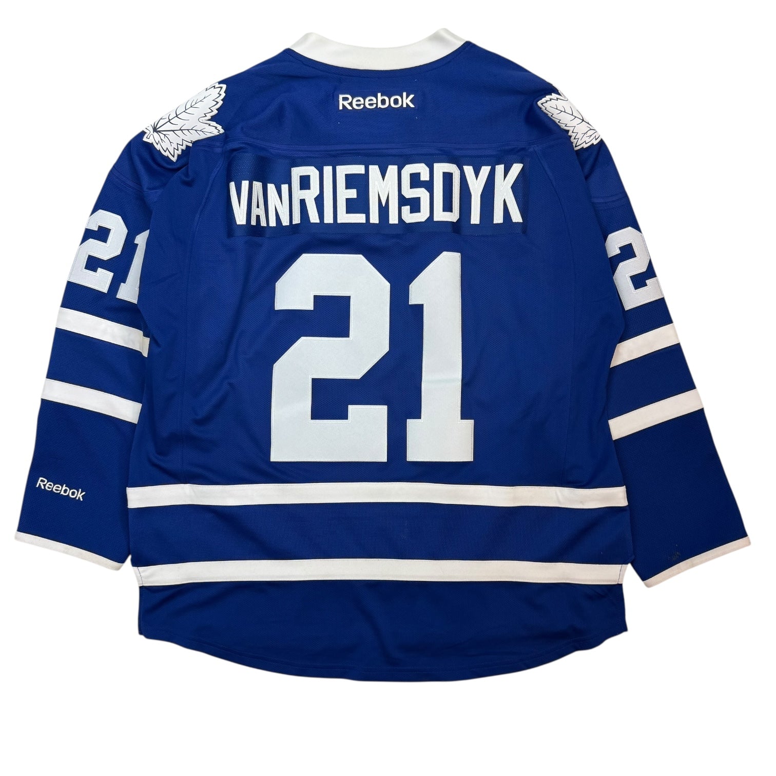Vintage Reebok Toronto Maple Leafs James Van Riemsdyk Jersey Blue