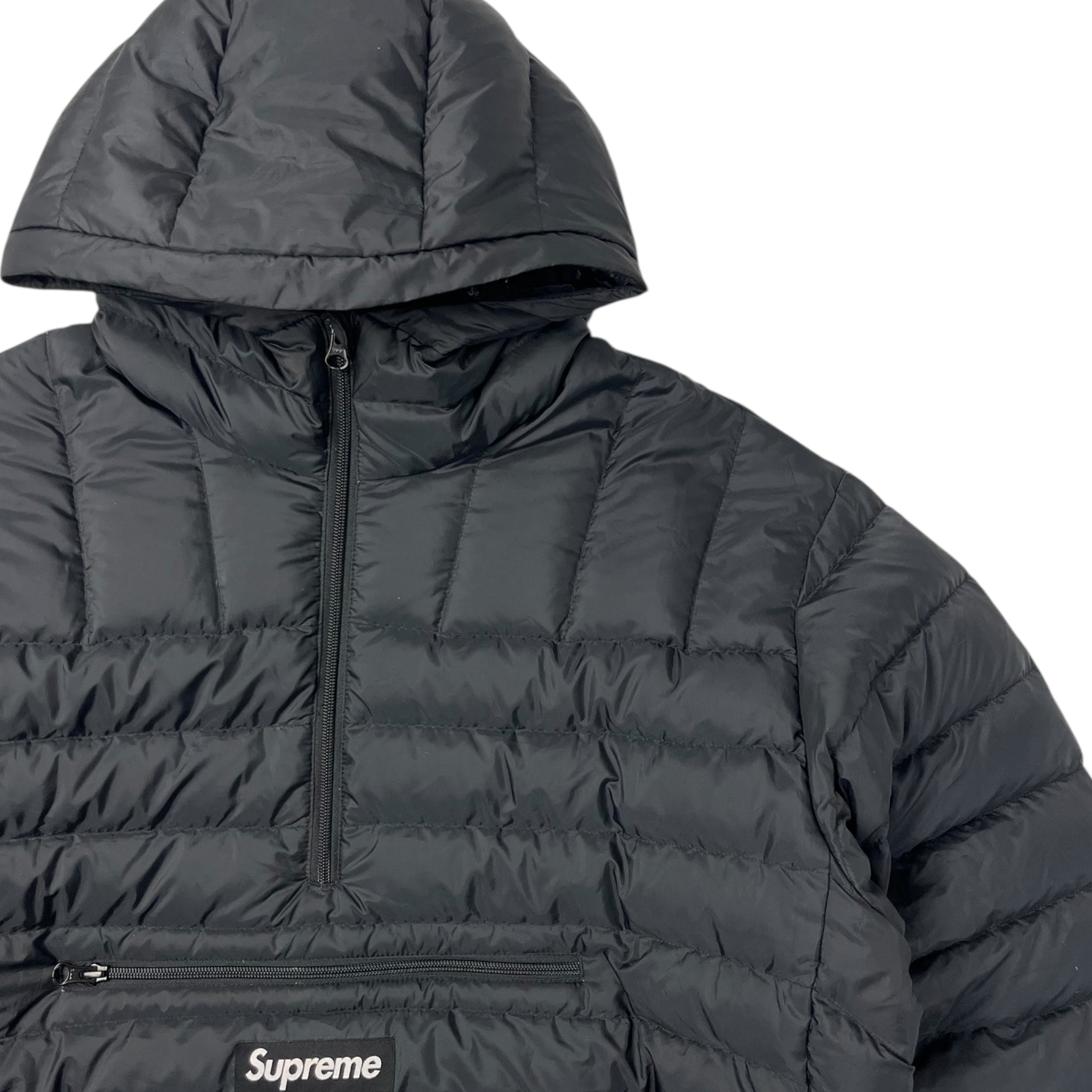 Supreme Micro Down Half Zip Hooded Pullover