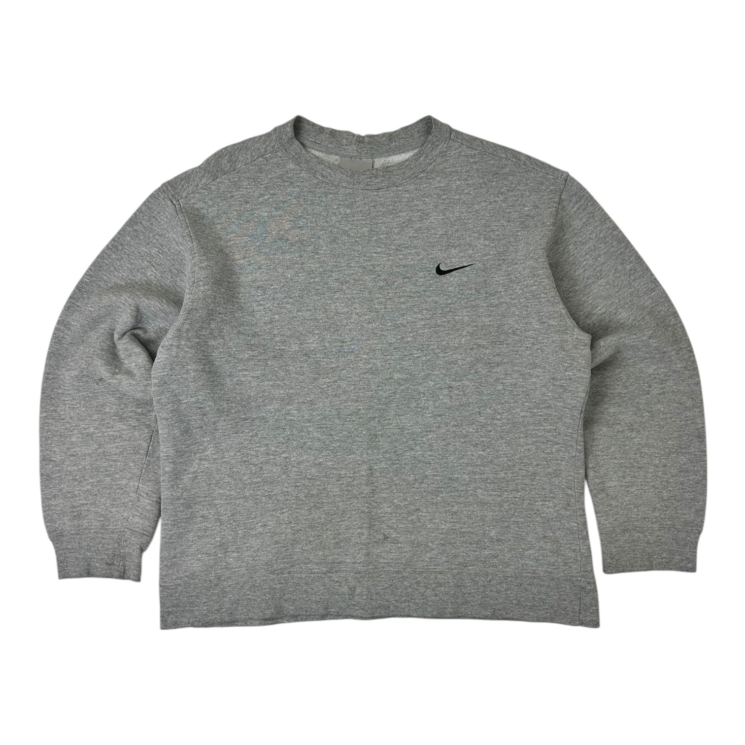 Vintage Nike Mini Swoosh Crewneck Grey