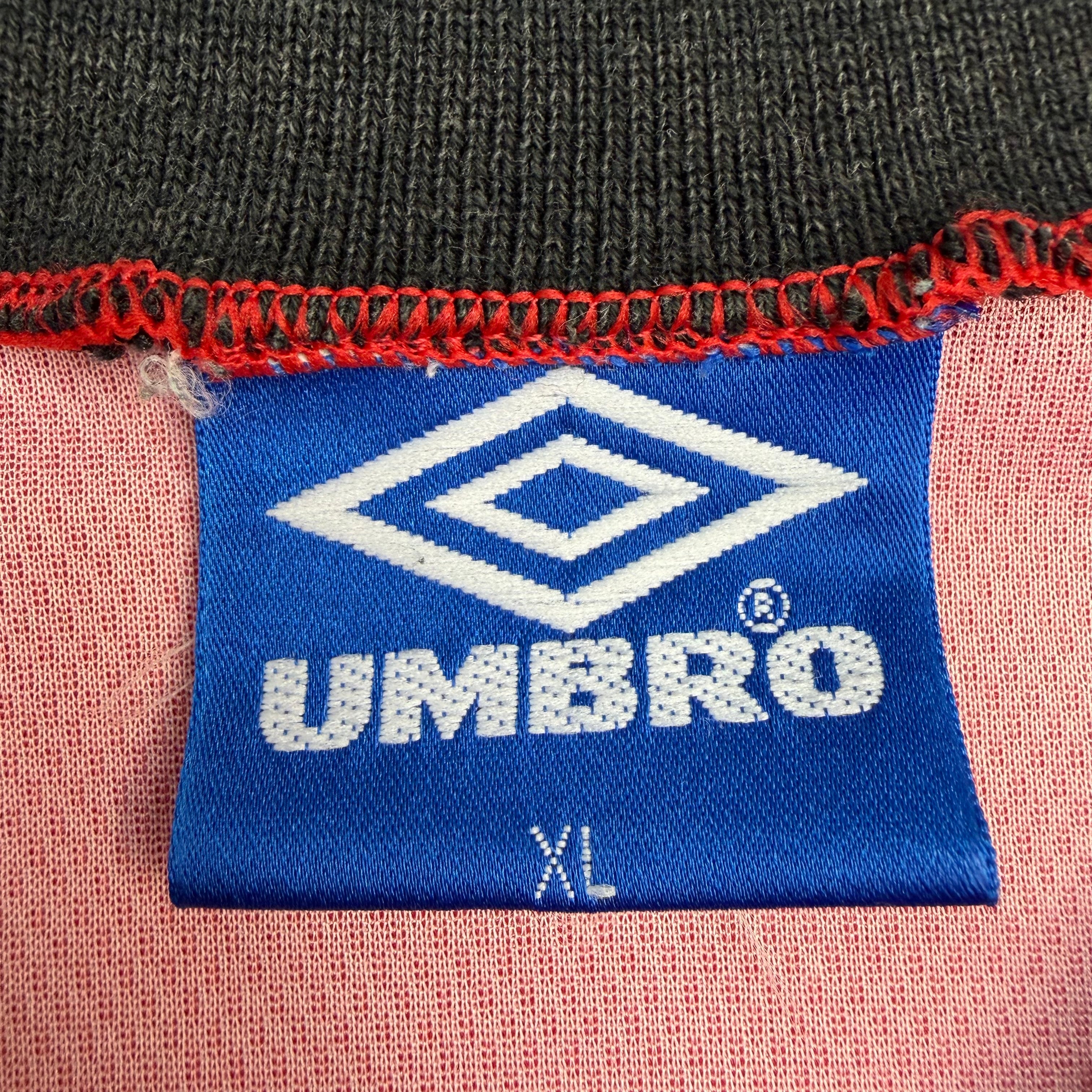 Vintage Umbro 1994-96 Manchester United Home Jersey Red