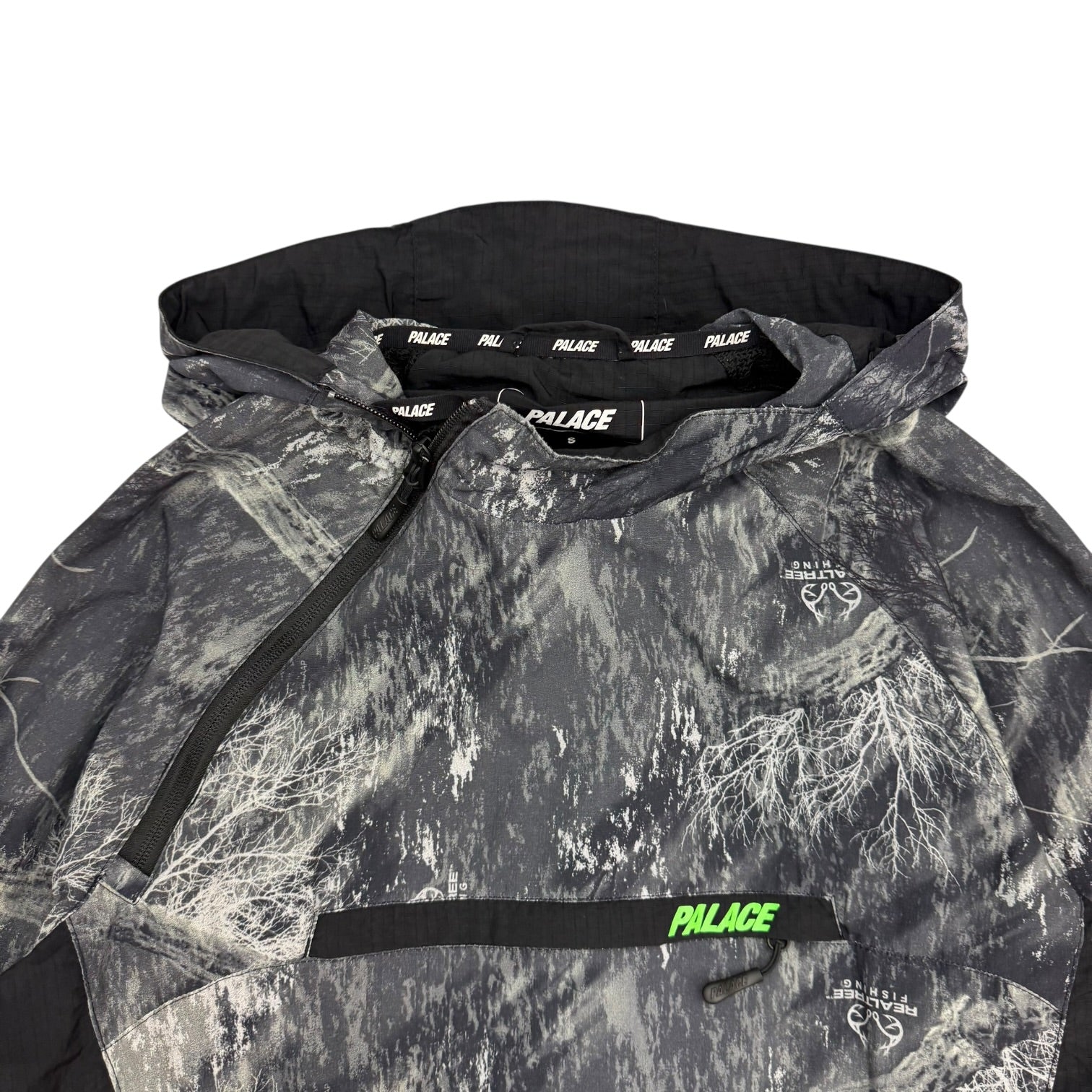 Palace Asymetric Tree Shell Jacket RealTree