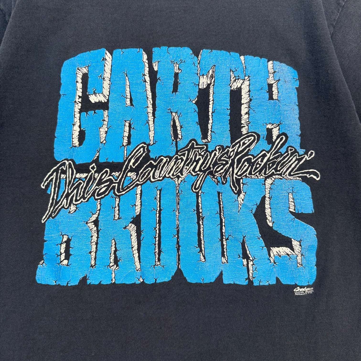 Vintage Garth Brooks ‘…Low Places’ Tee Black