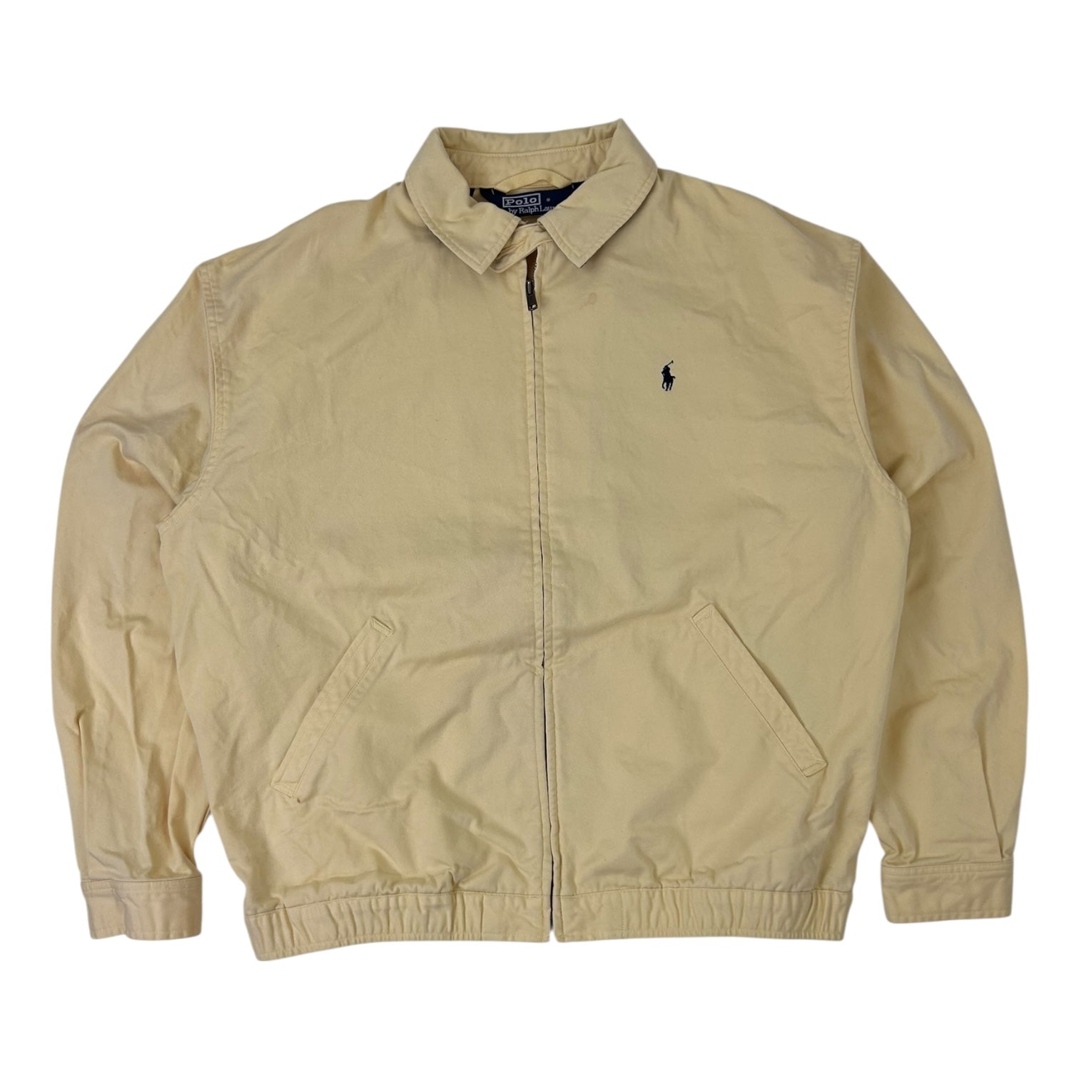 Vintage Polo Ralph Lauren Harrington Jacket Yellow
