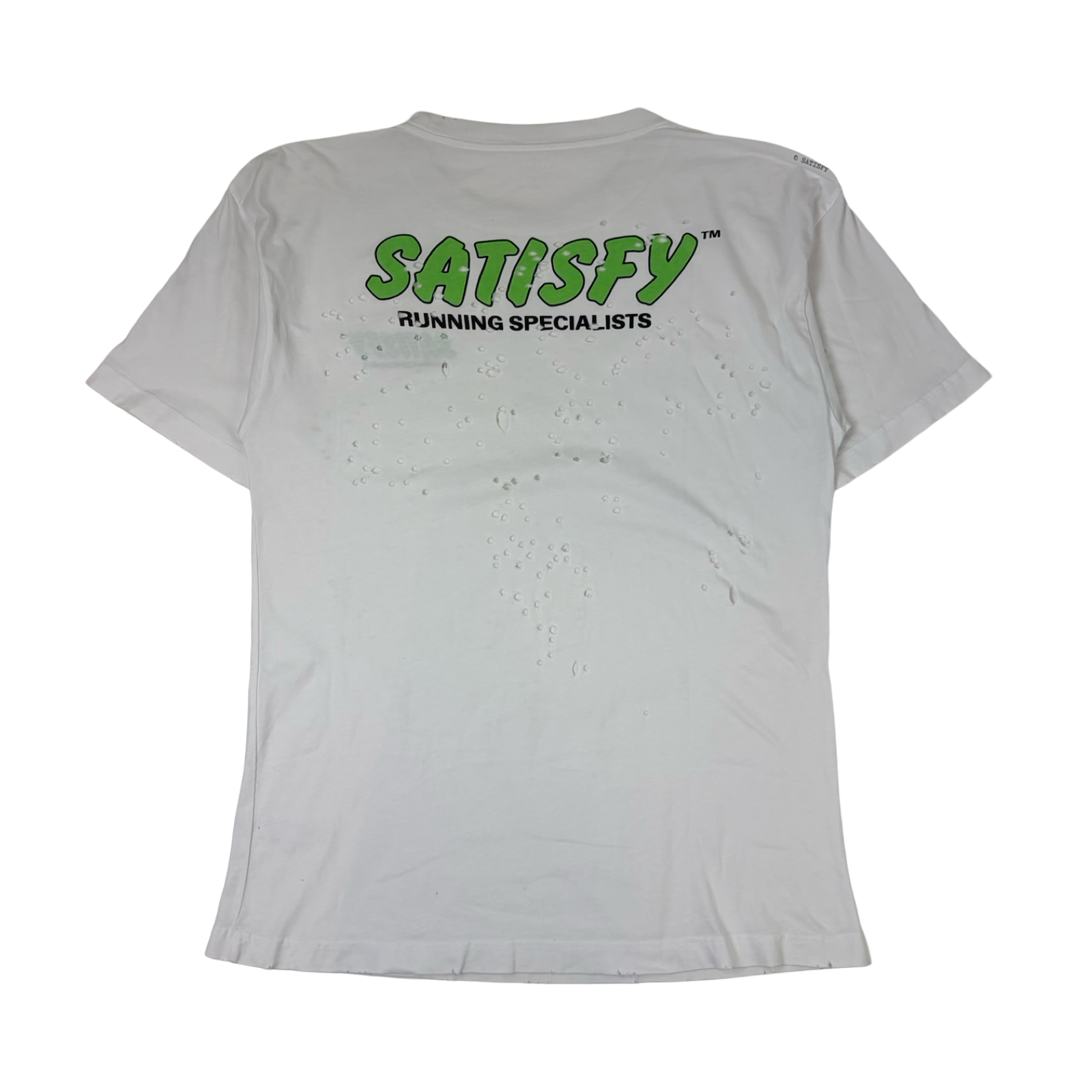 Satisfy MothTech Running Specialists T-Shirt White