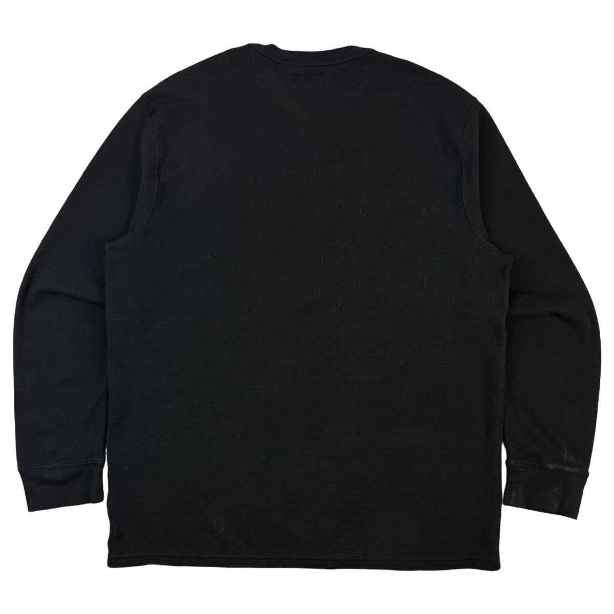 Vintage Polo Ralph Lauren Thermal Crewneck Sweatshirt Black