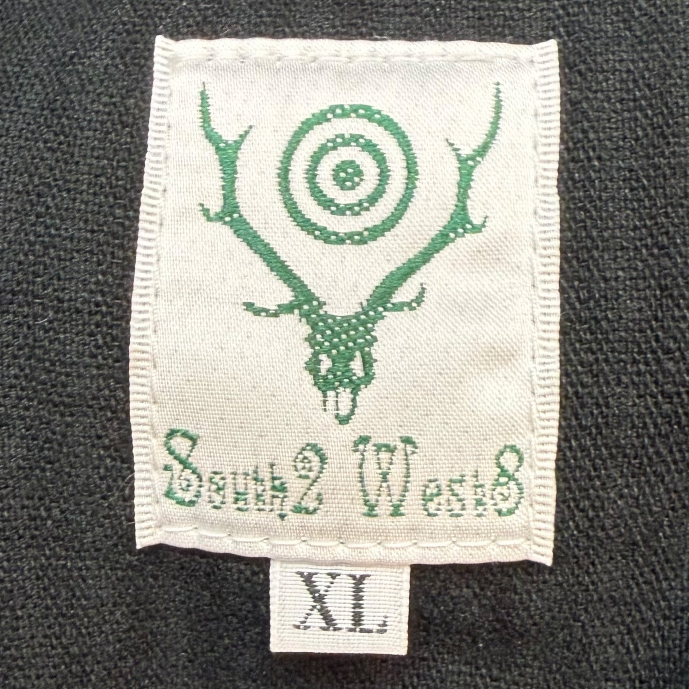 South2 West8 Fatigue Corduroy Pants Colour Block