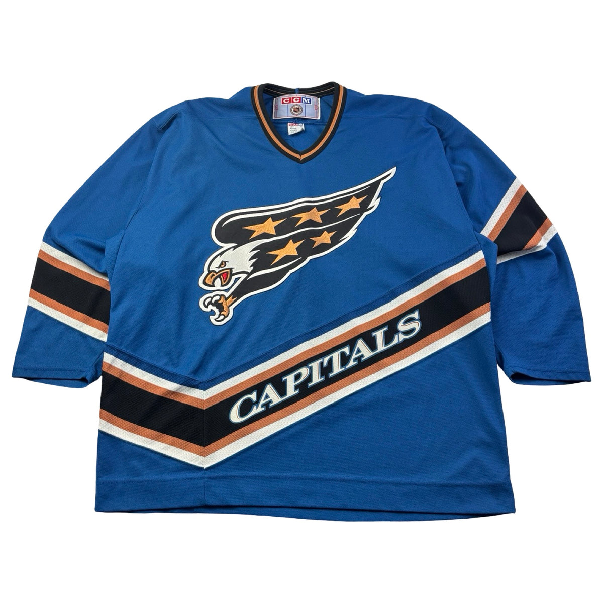 Vintage CCM Washington Capitals Screaming Eagle NHL Jersey