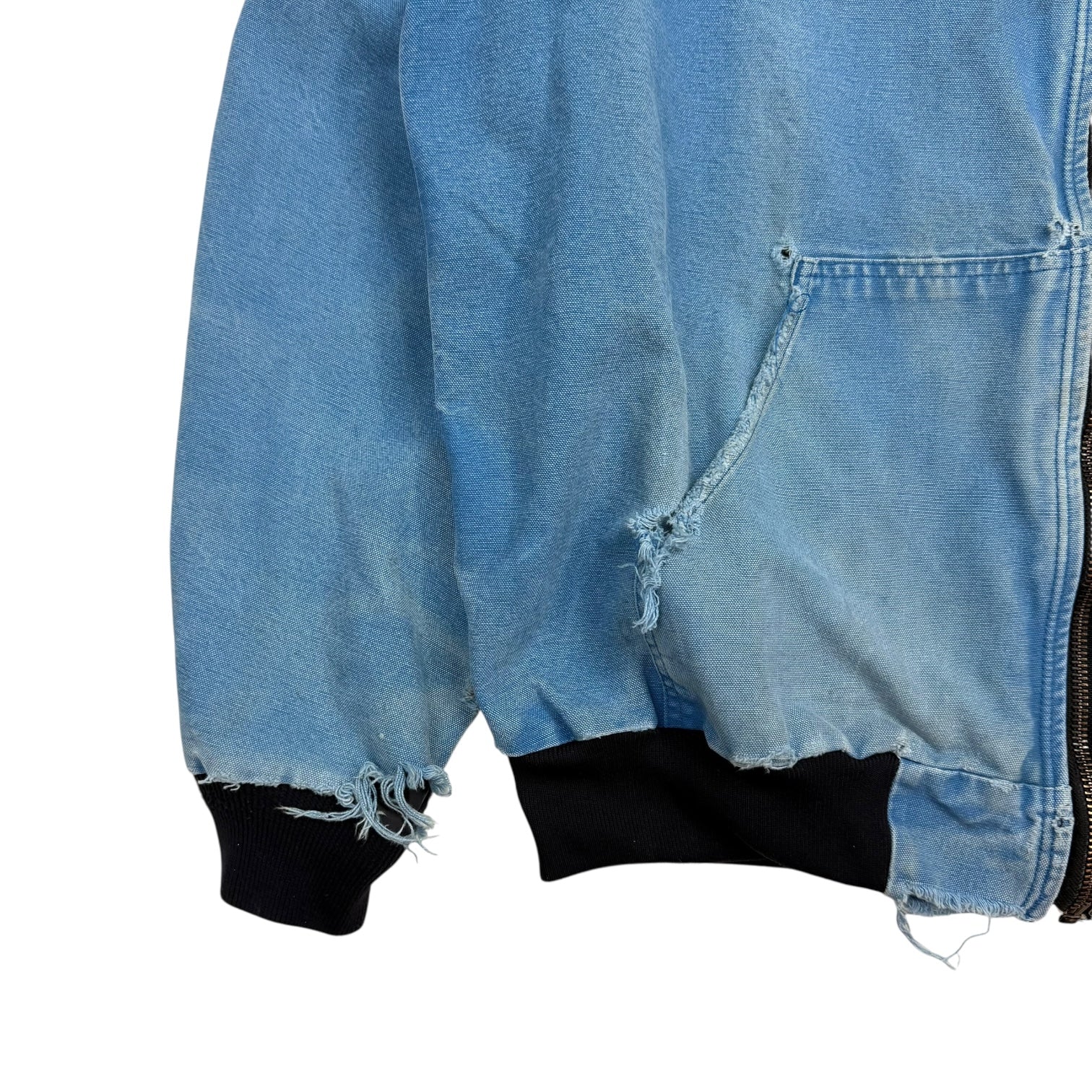 Vintage Carhartt Active Jacket Sun Faded Blue
