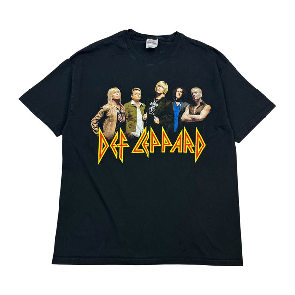2007 Def Leppard Tour Tee Black