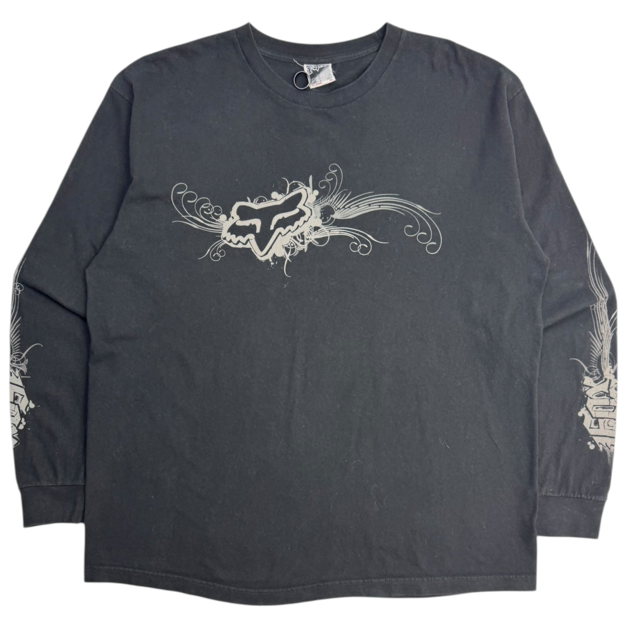 Y2K Fox Racing Cyber Emo Moto-x Longsleeve Shirt
