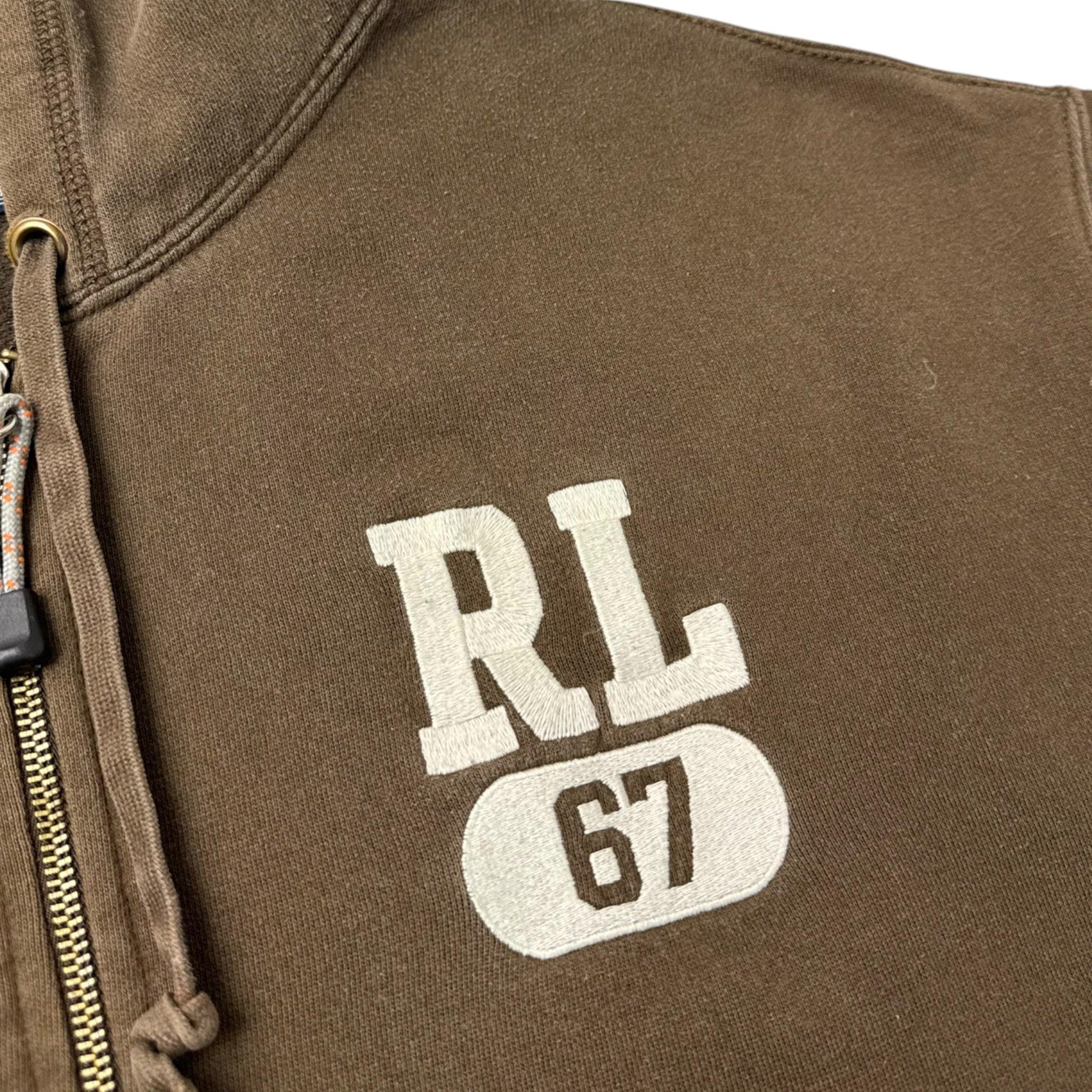 POLO RALPH LAUREN 18SS CP-93 RL-67 パーカー Polo Ralph Lauren RL '67 Zip Up Hoodie Brown