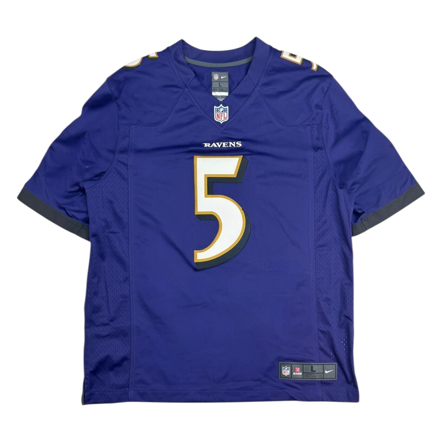 Nike Baltimore Ravens Joe Flacco Home Jersey Purple