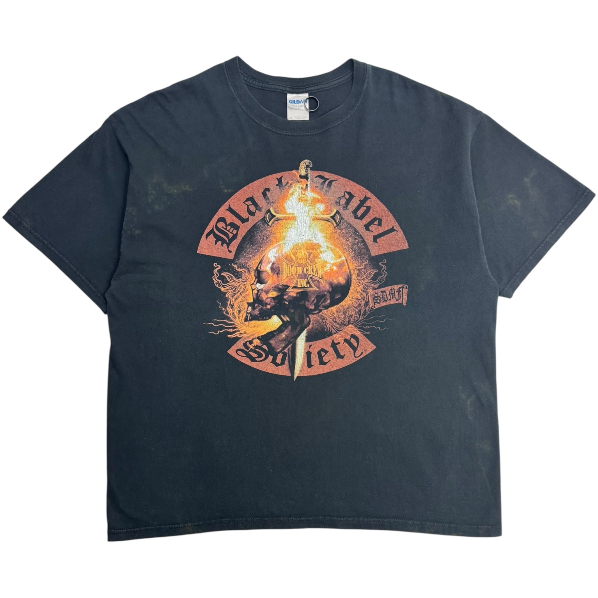 Y2K Black Label Society Iron Cross T-Shirt