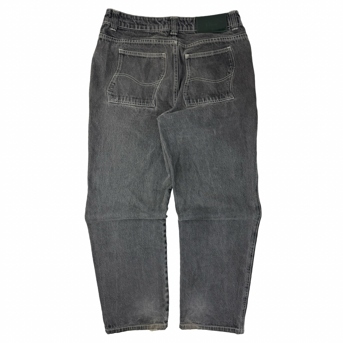 Dime Grey Wash Relaxed Denim