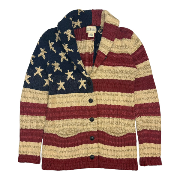 Vintage Ralph Lauren Denim & Supply American Flag Cardigan