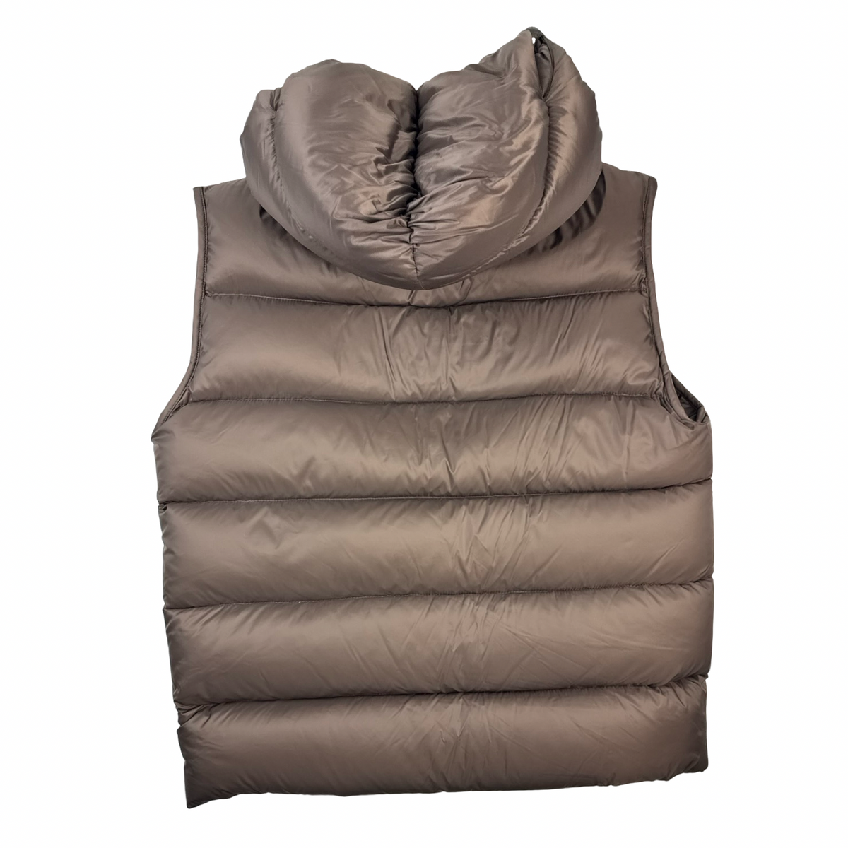 Rick Owens Strobe Gimp Down Puffer Vest Dust