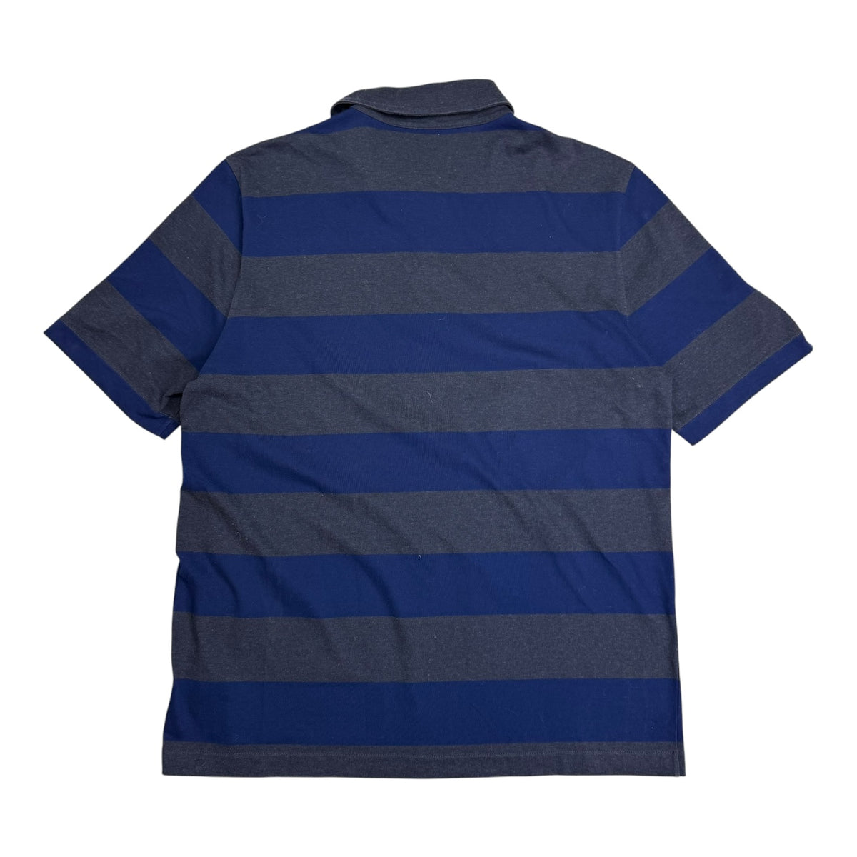 Louis Vuitton Stripe Button Up Polo Grey/Blue