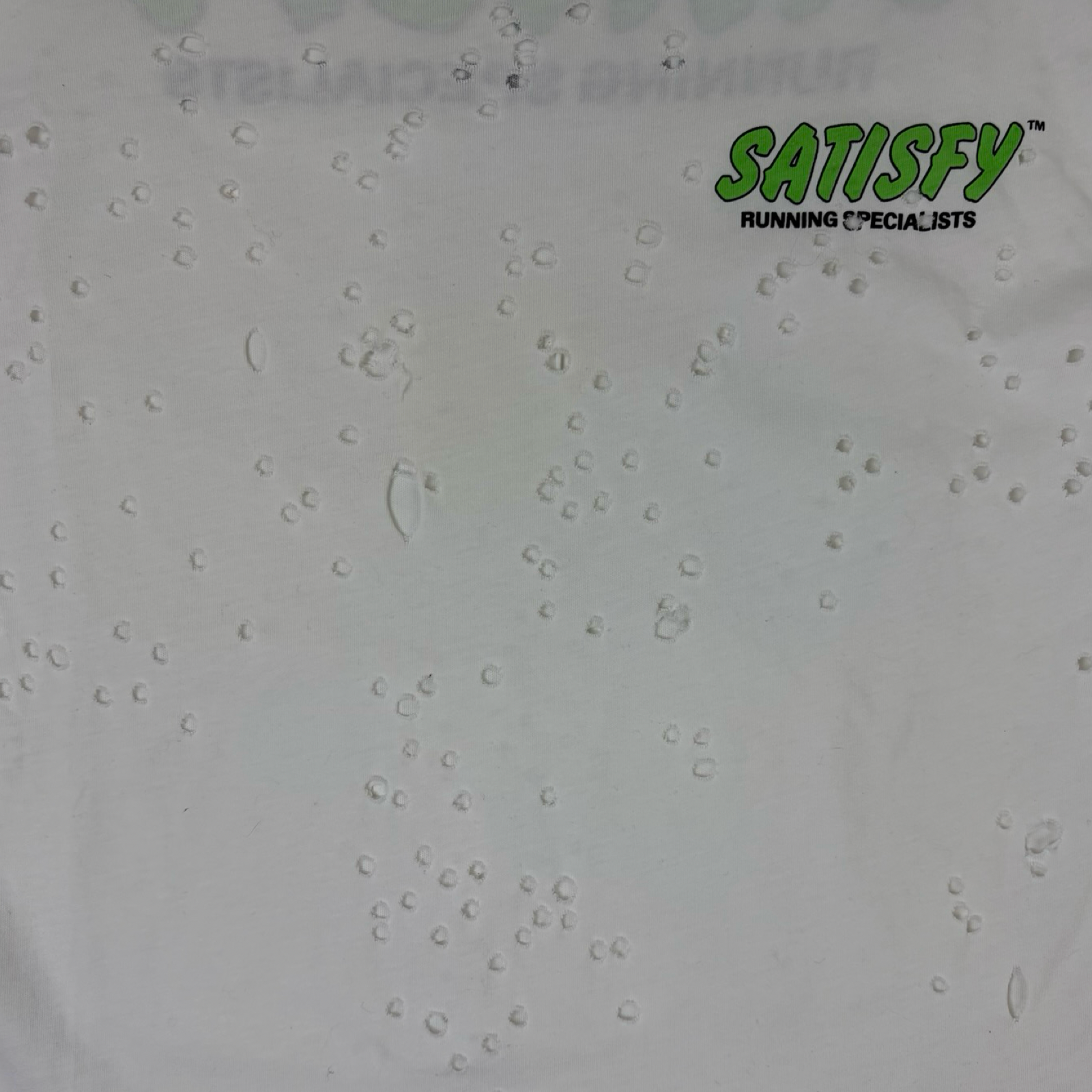Satisfy MothTech Running Specialists T-Shirt White